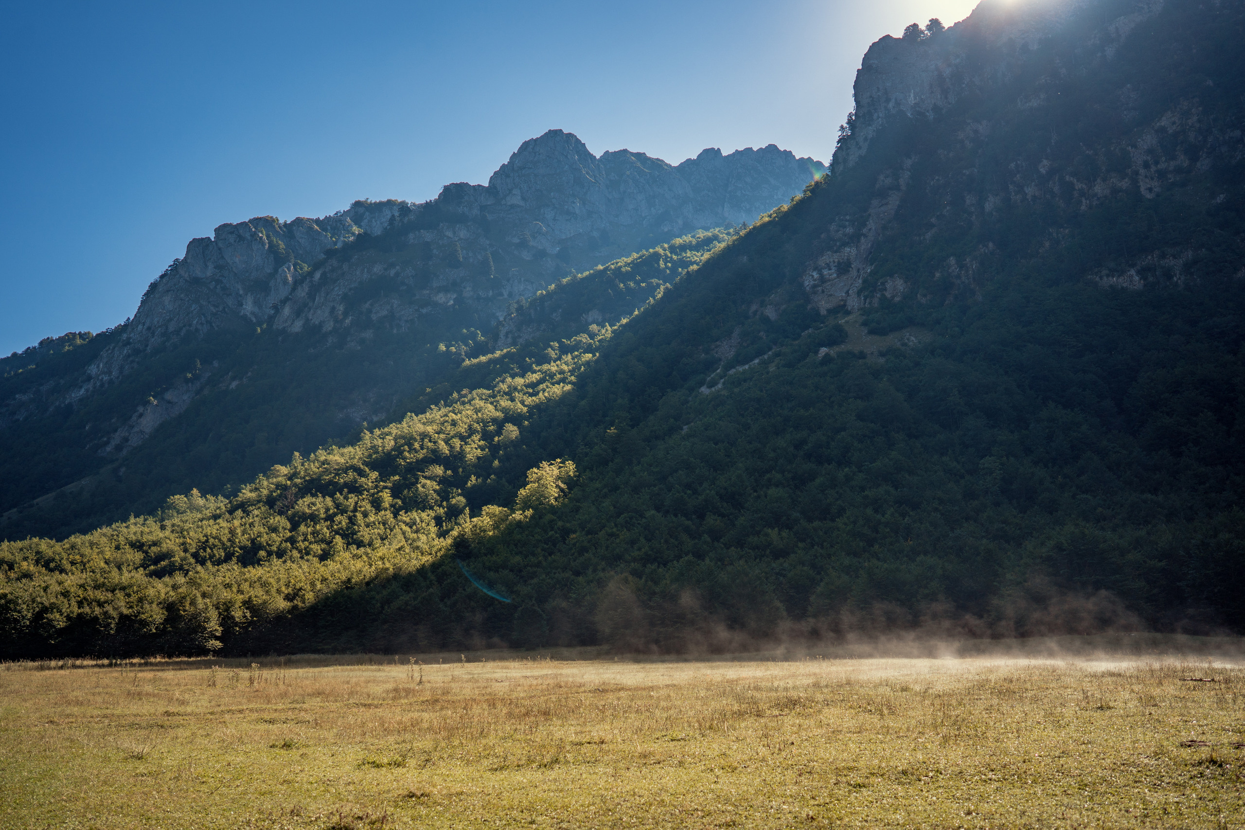 Het Nationaal Park Prokletje in Montenegro