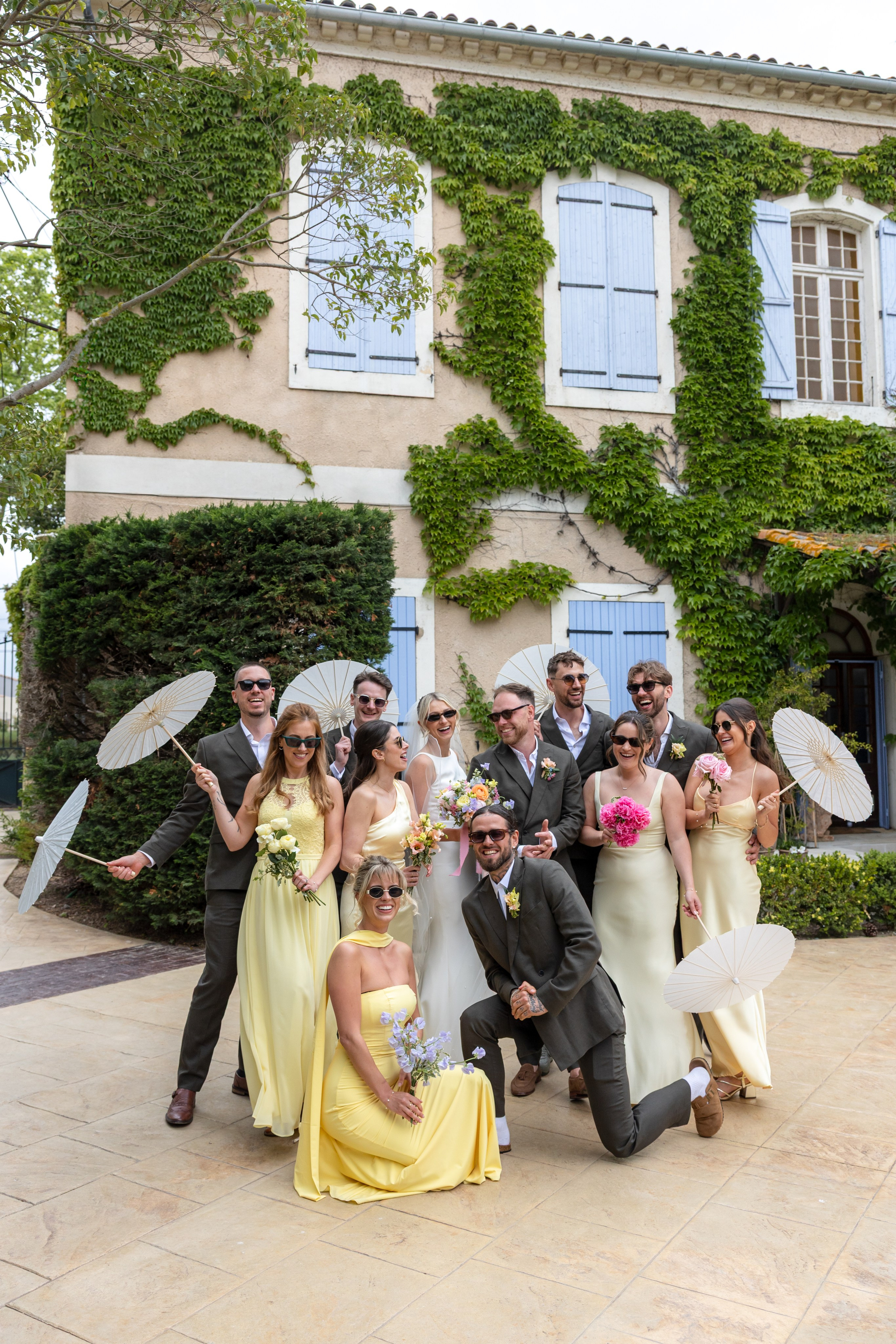 Vineyard Château Wedding in Occitanie — Puits Es Pratx. Eugénie Smirnova — Wedding & Elopement Photographer in Southwest France