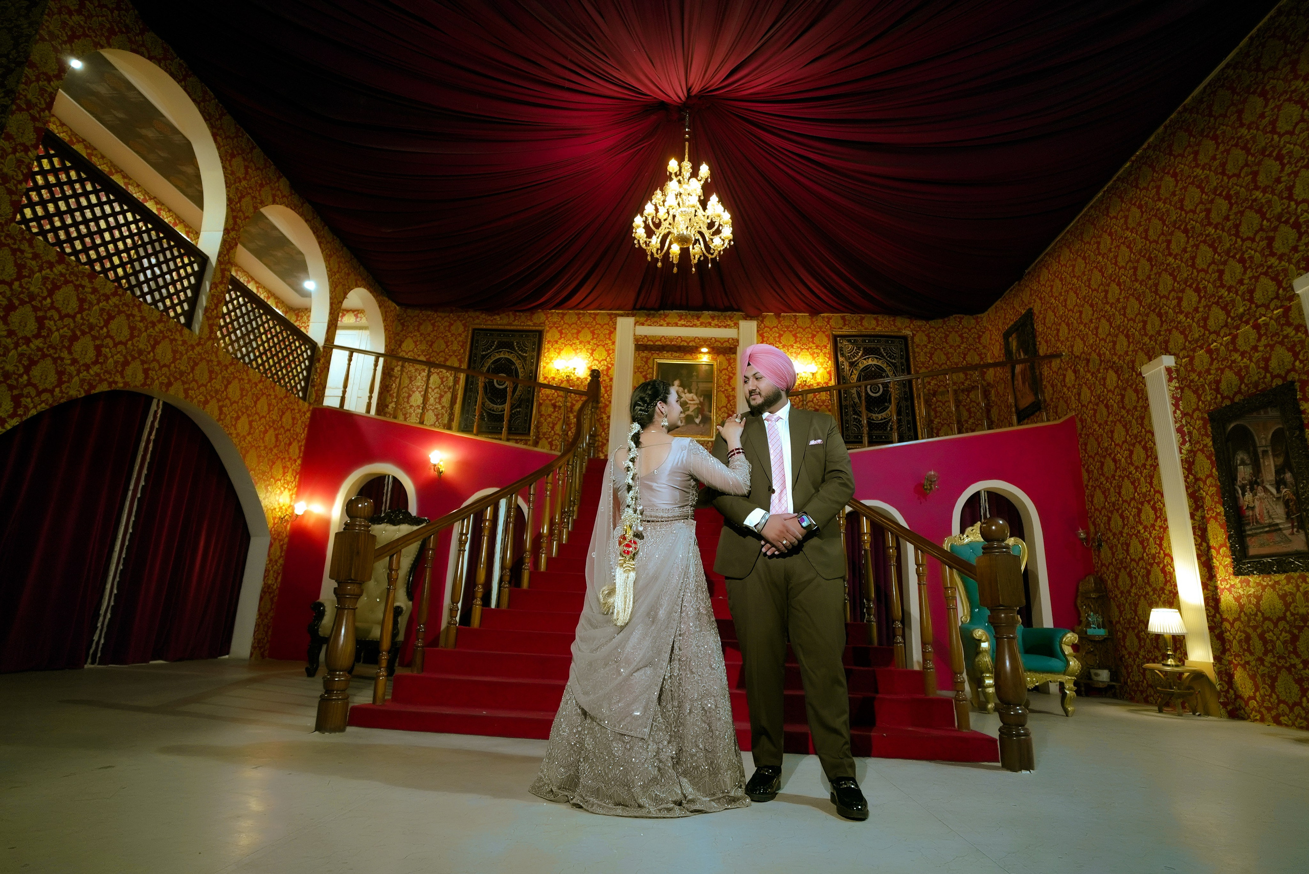 "Wishing you both a beautiful life ahead filled with love, laughter, and waheguru's blessings."
