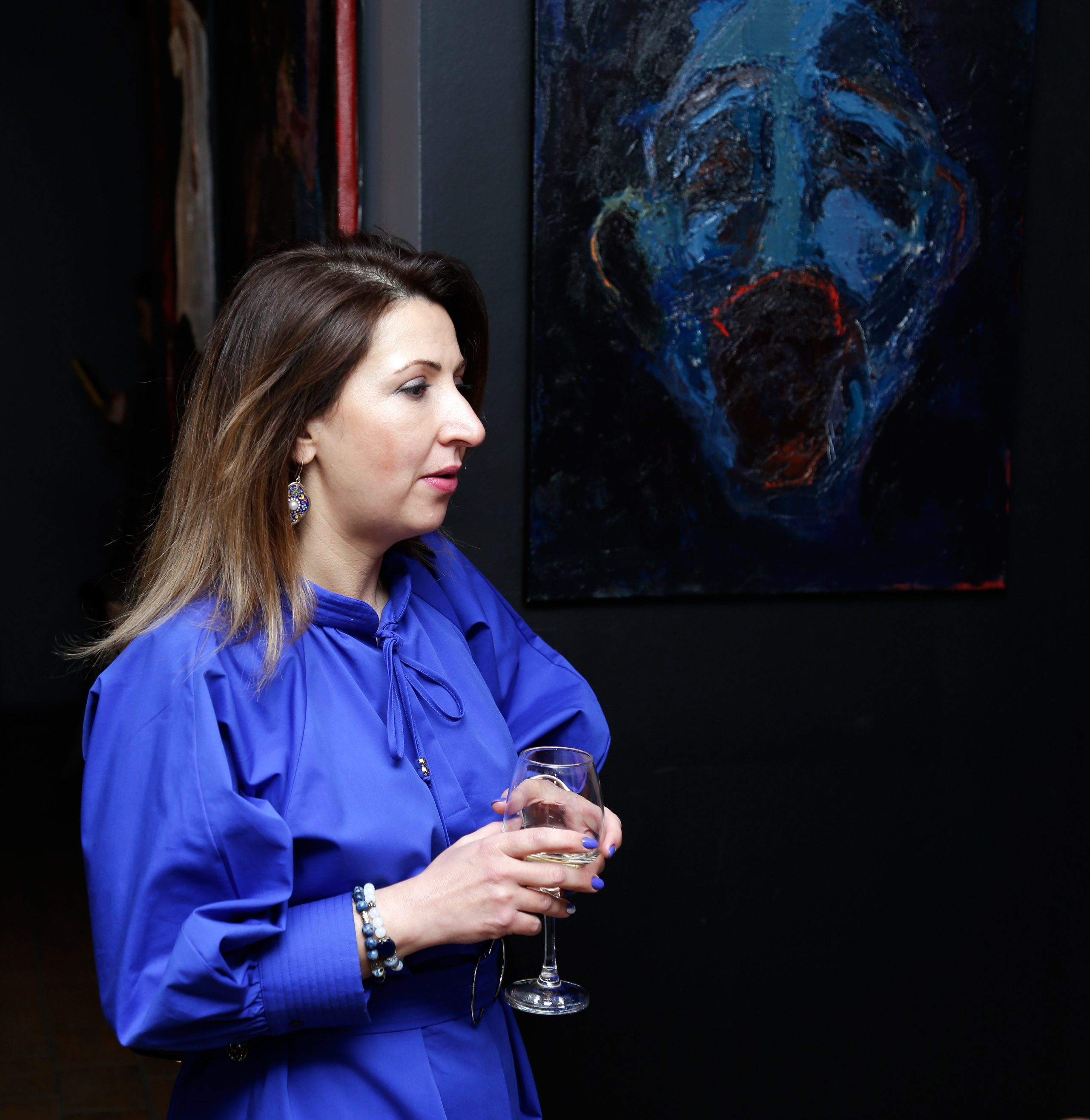 Photo report of “Interpretation” solo exhibition of Kamran Mammadov. KAMRAN MAMMADOV ART