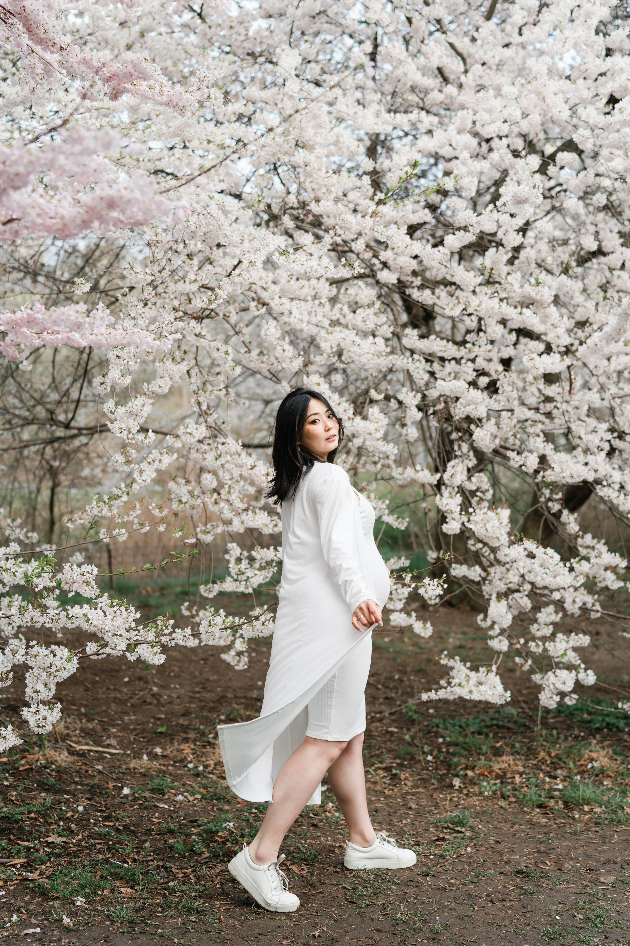 Sakura Photoshoot in New York. Photographer in New York Faery By Mary