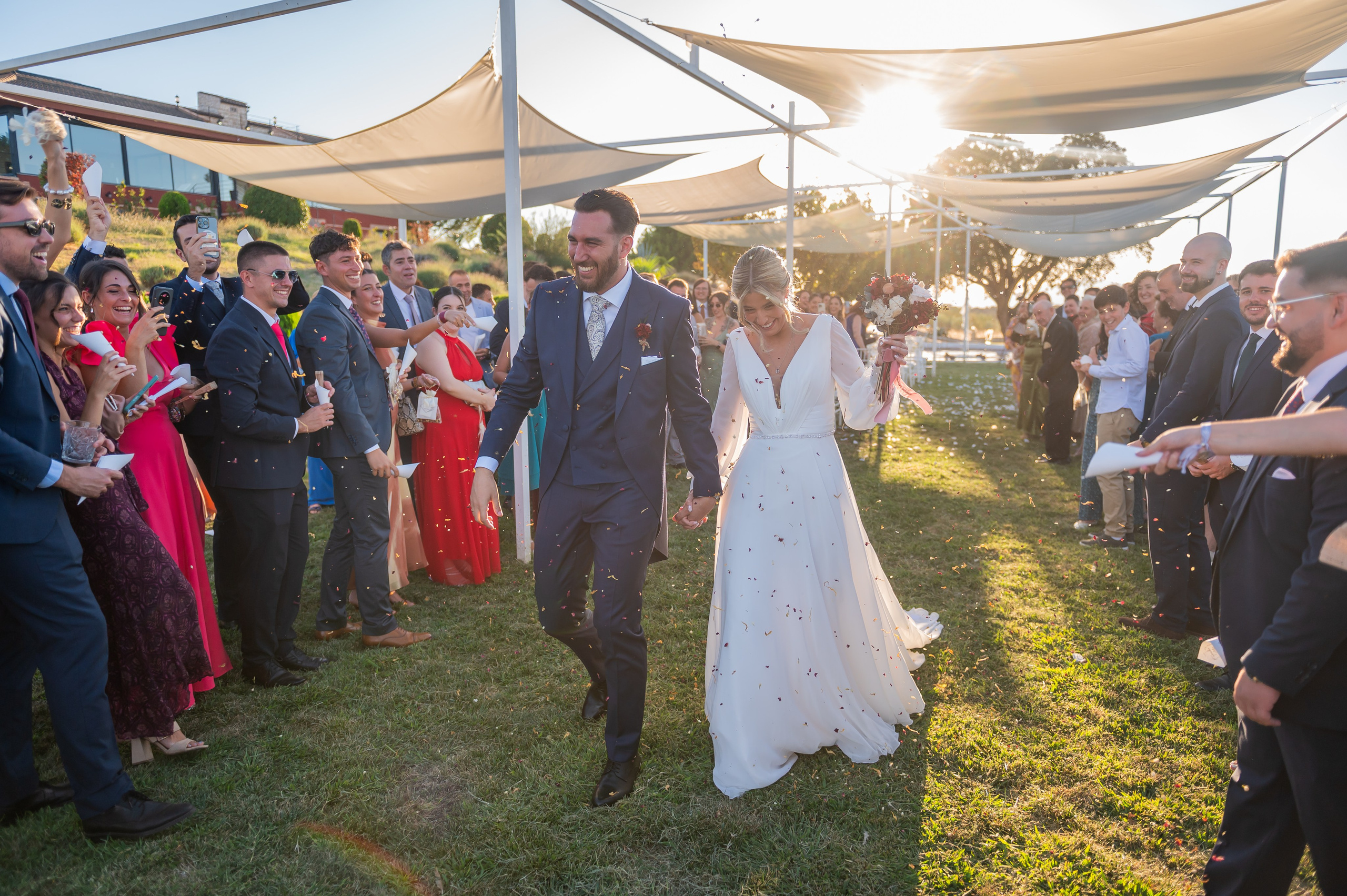 Aitor y Sandra. Boda en Finca Valdetrigos, Madrid. Fotógrafo de bodas en Valencia y toda España · Javier Poveda