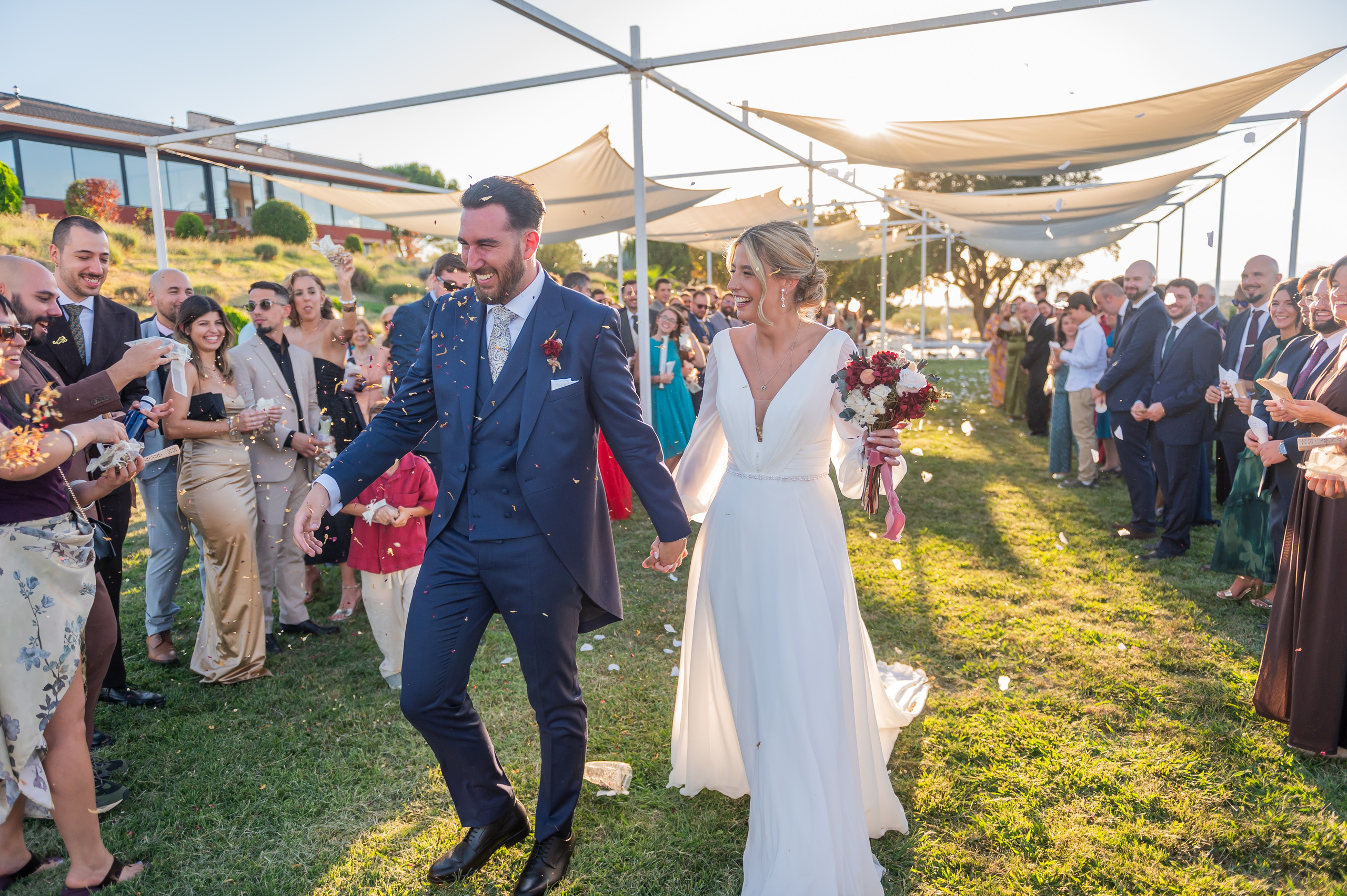 Aitor y Sandra. Boda en Finca Valdetrigos, Madrid. Fotógrafo de bodas en Valencia y toda España · Javier Poveda