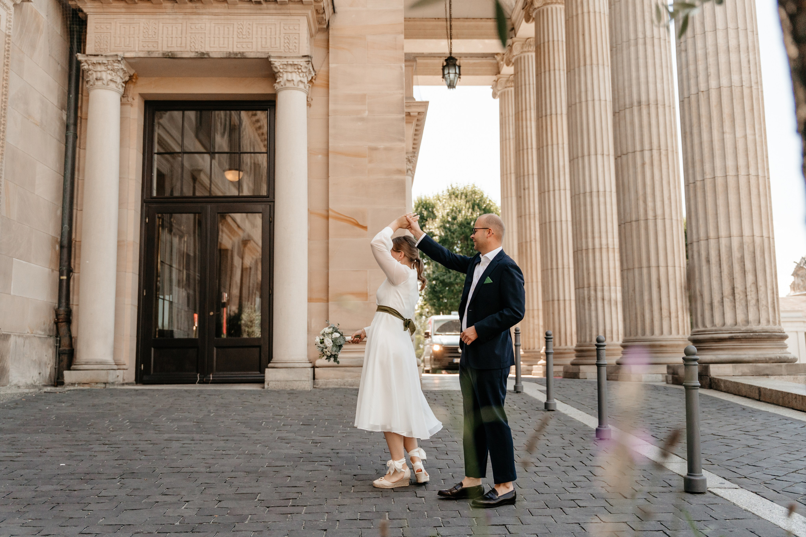 Romantische Hochzeitsfotos in Wiesbaden. Fotografin in Hanau|Frankfurt|Mainz|Iryna Korenkova