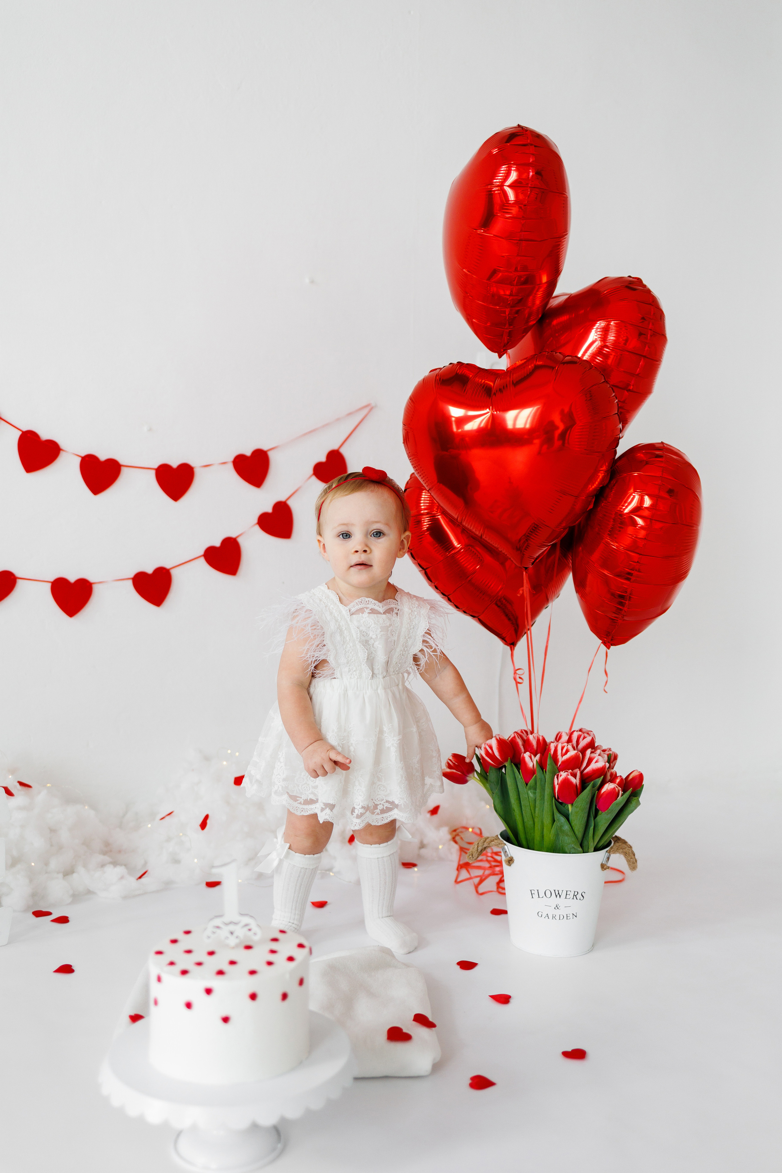 Фотосесія в перший День народження. Фотограф Тетяна Бродзяк