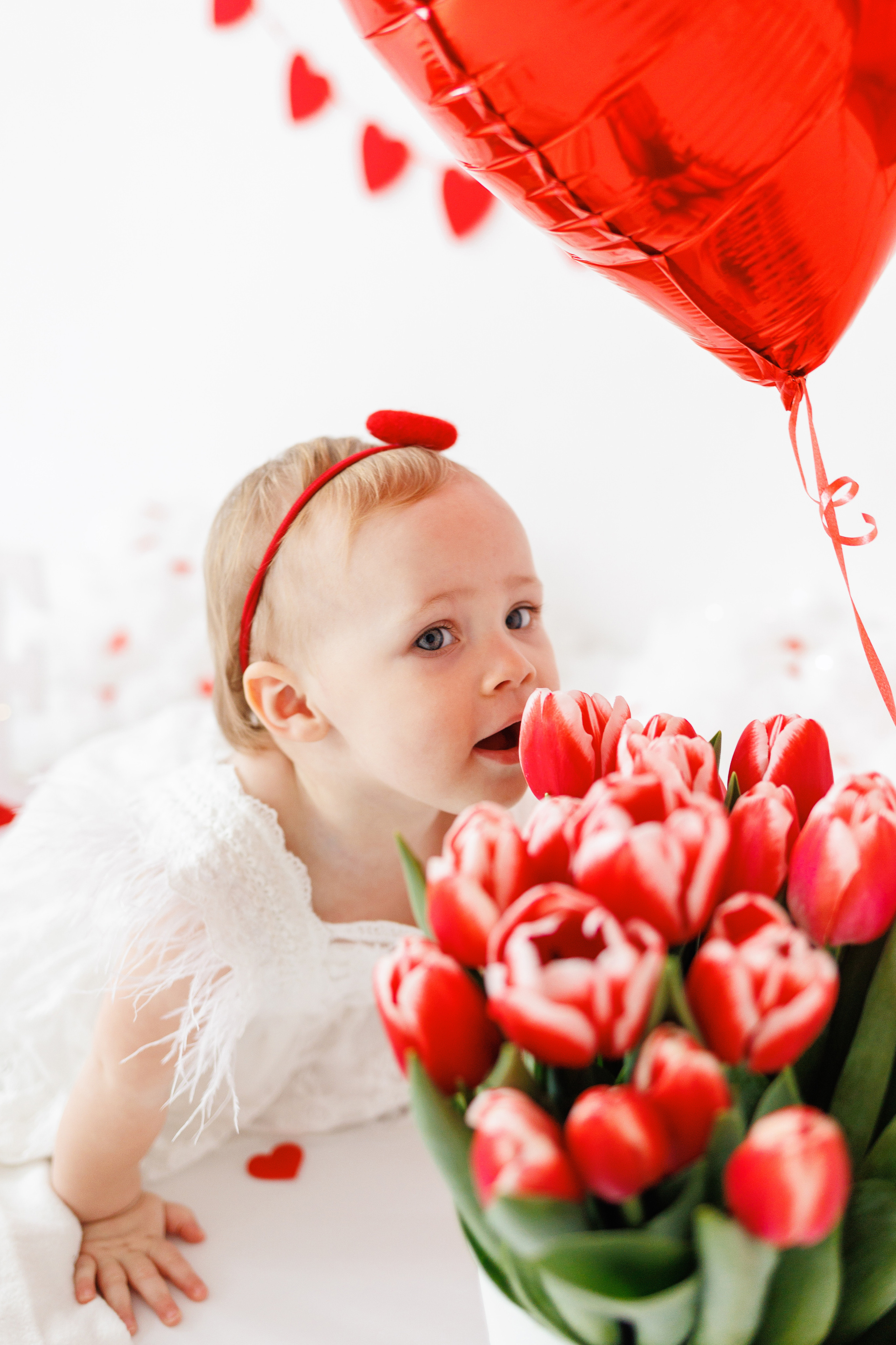 Фотосесія в перший День народження. Фотограф Тетяна Бродзяк