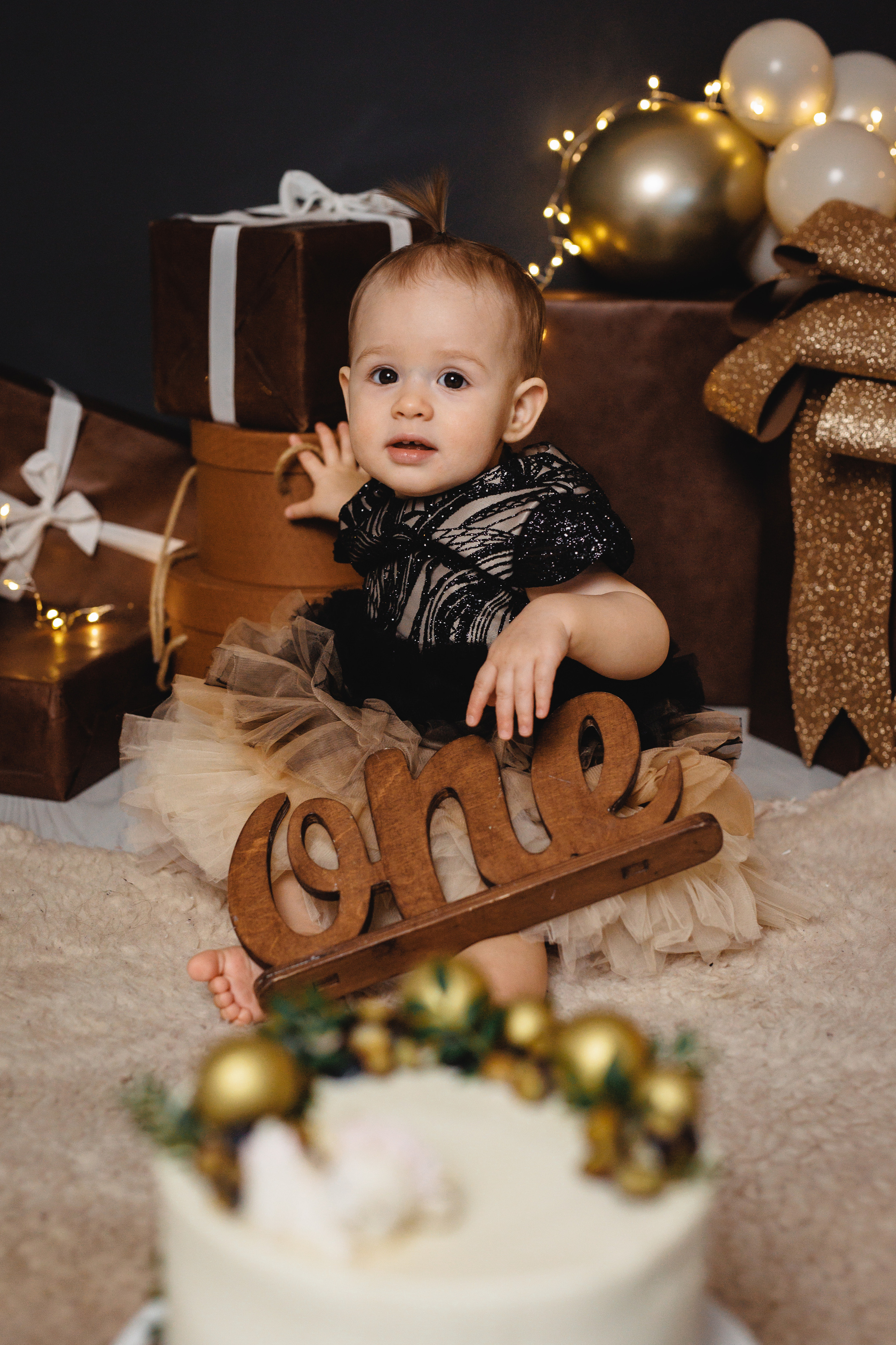 Фотосесія в перший День народження. Фотограф Тетяна Бродзяк