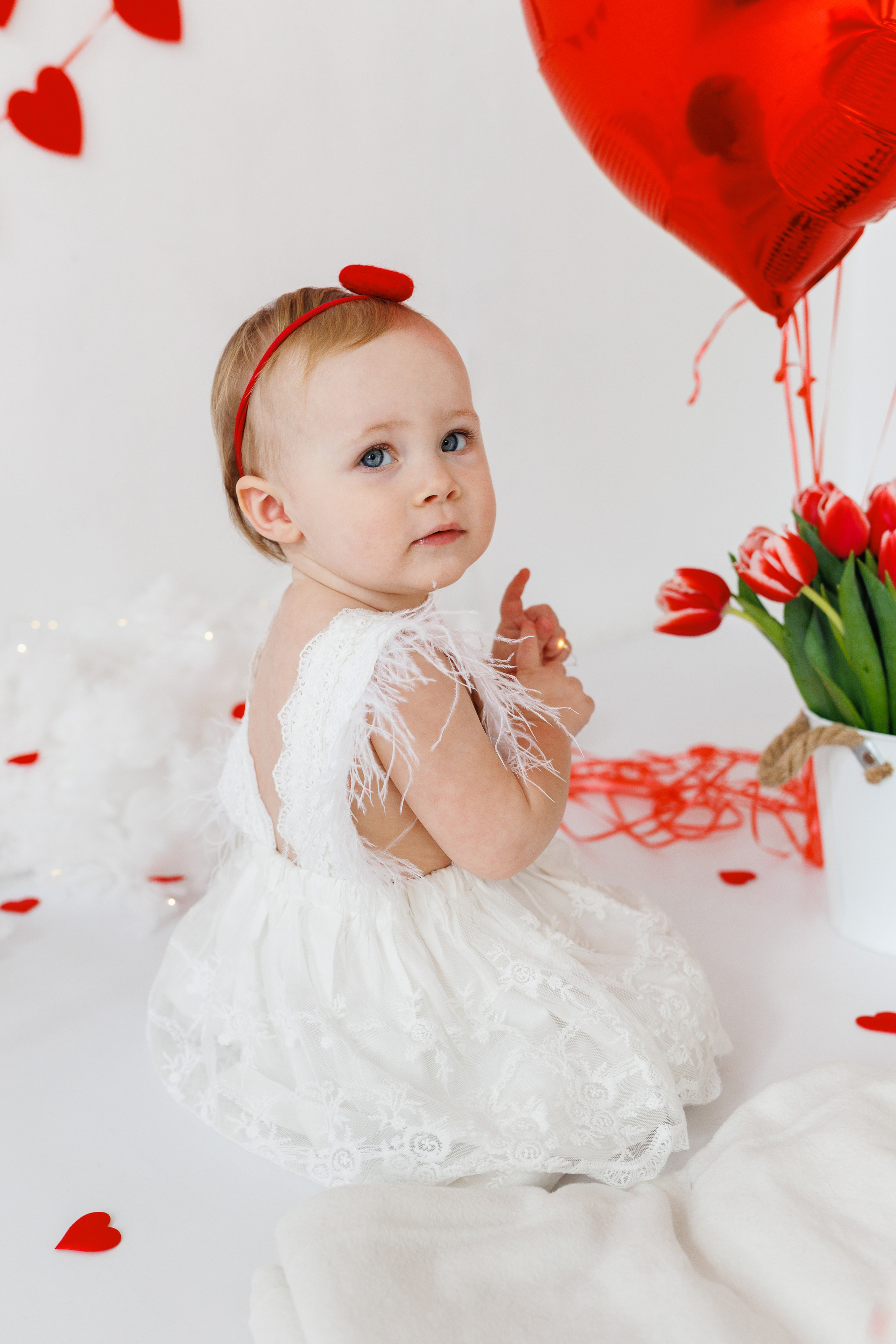 Фотосесія в перший День народження. Фотограф Тетяна Бродзяк