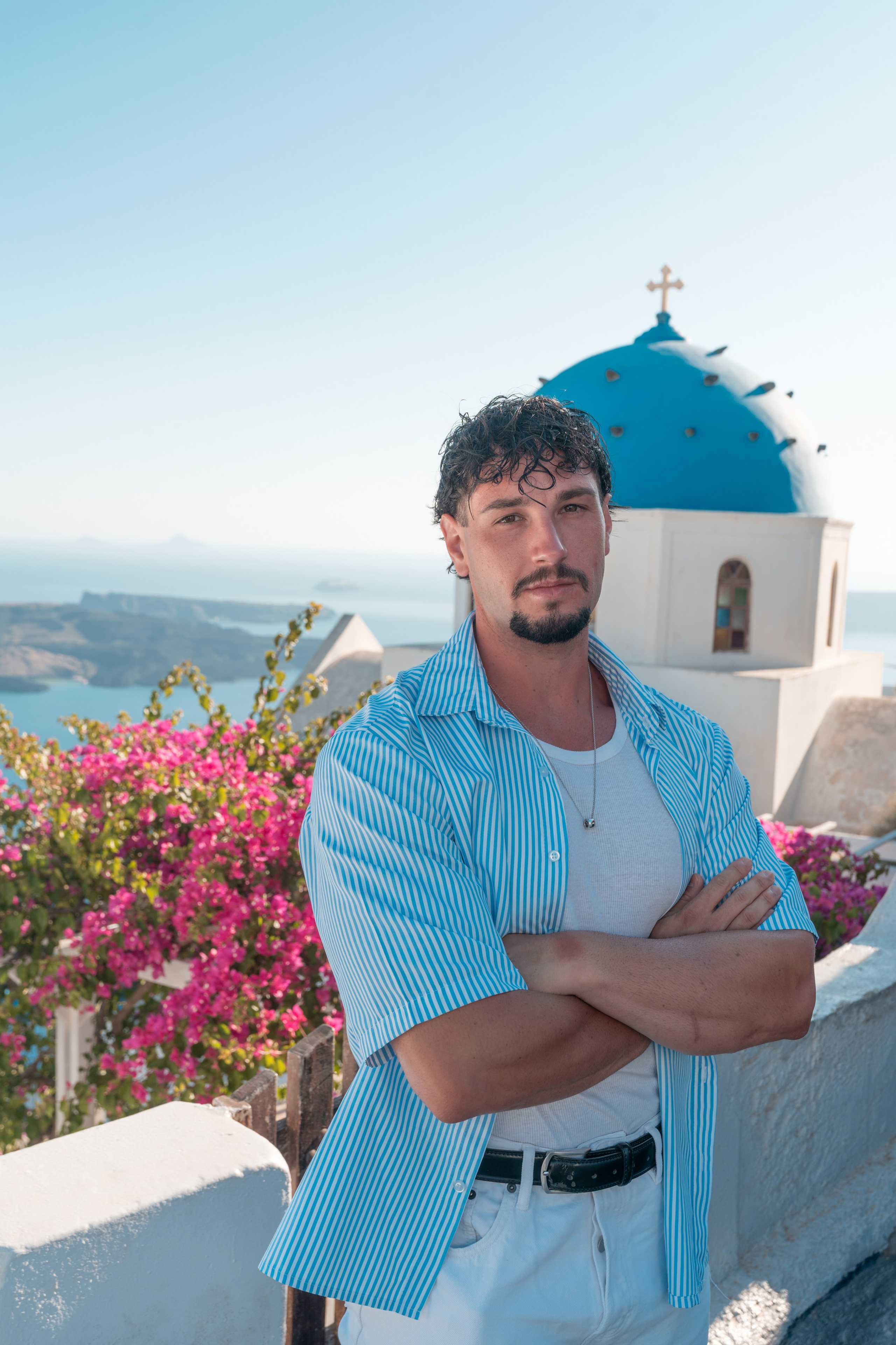 Photoshoot locations in Santorini, photo by SokoLOVE. Photographer in Santorini SokoLOVE Alex| Flying Dress Santorini