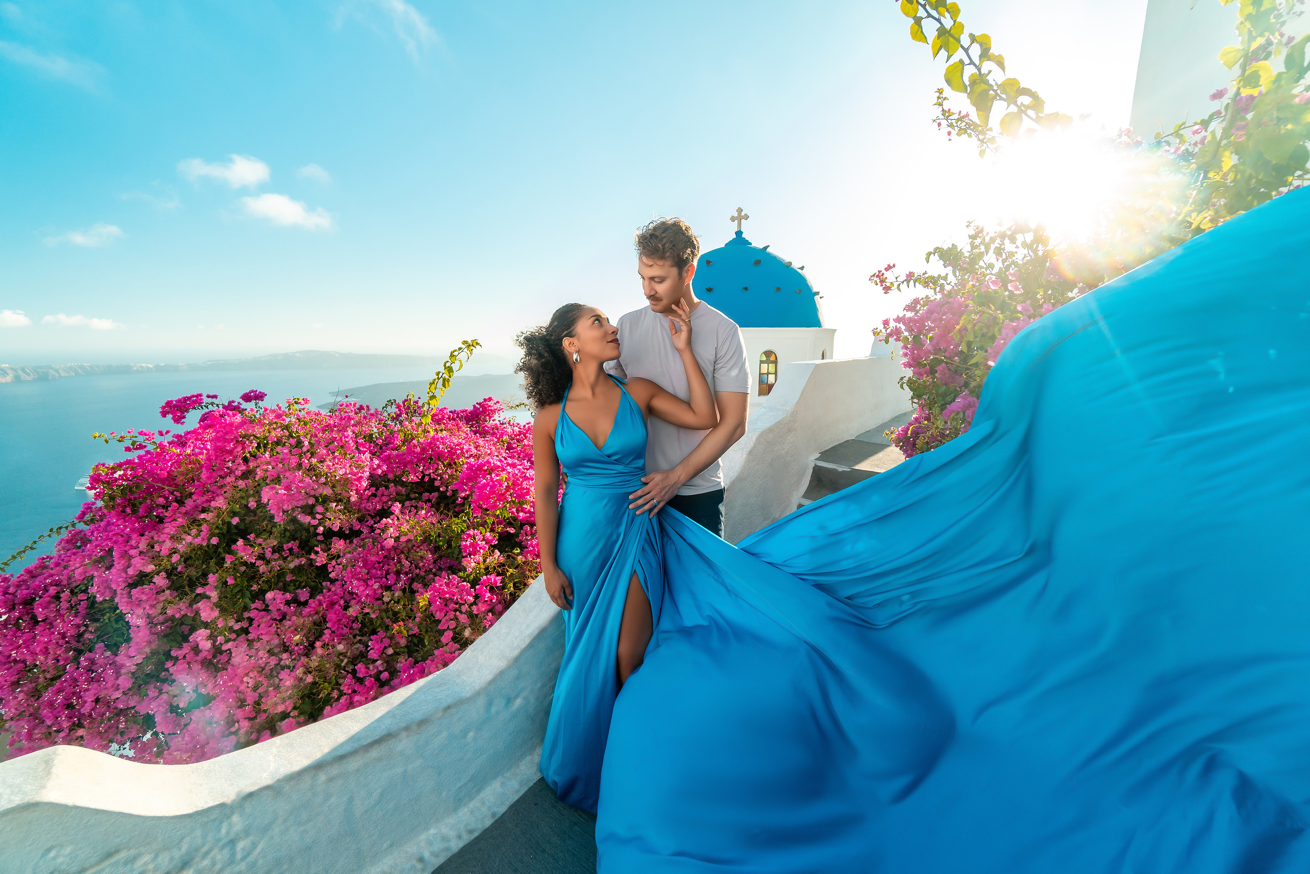 "Couples" Flying Dress Photoshoot