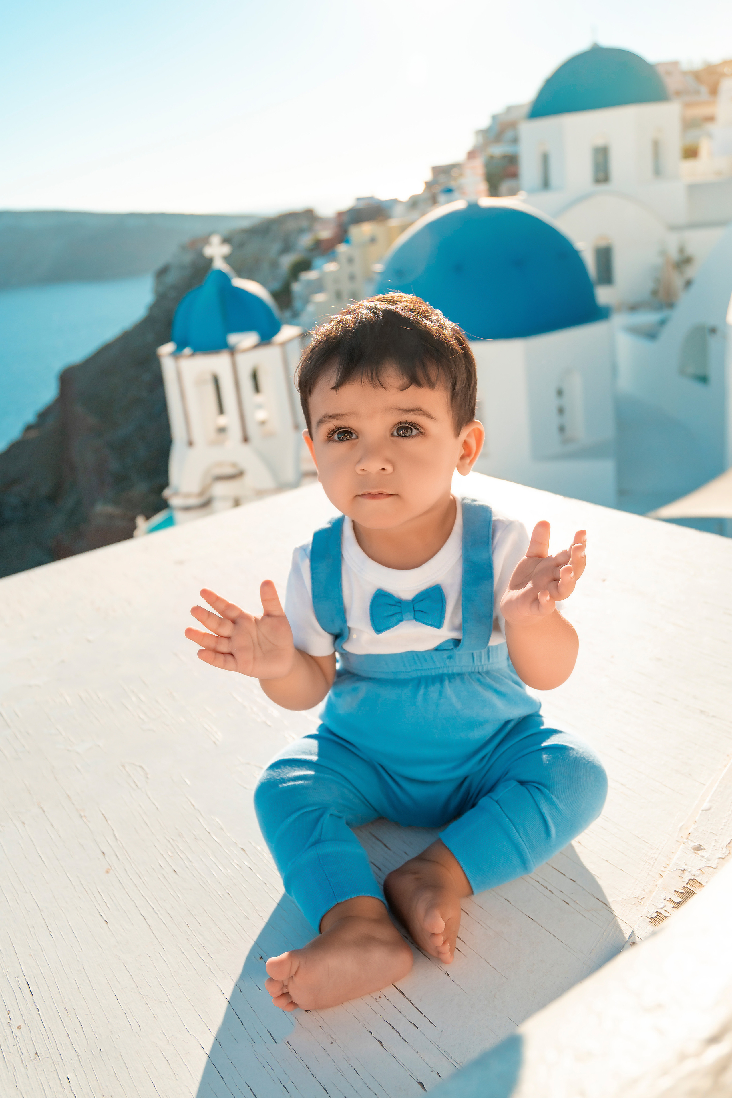 Family’s Dream Come True in Santorini