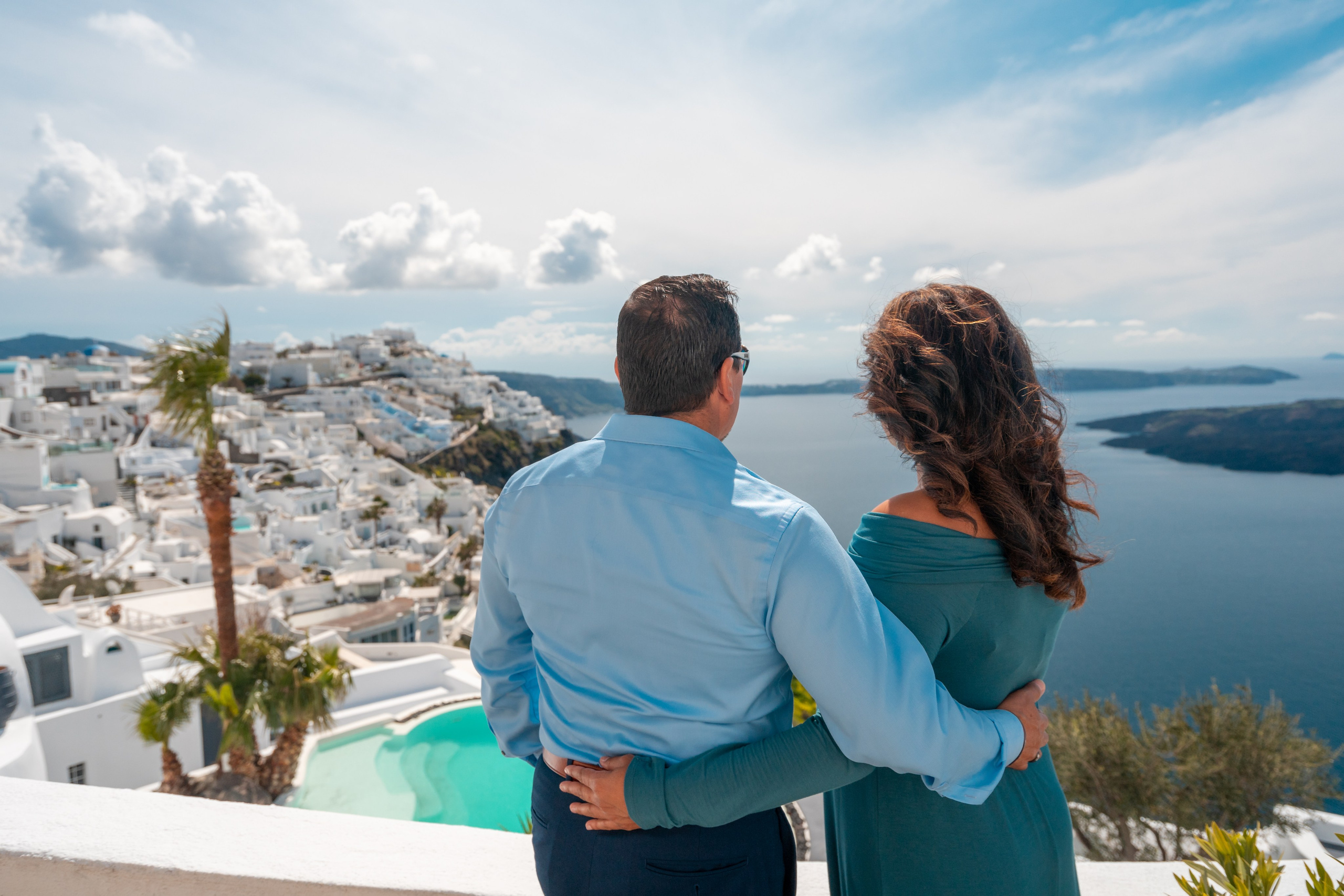 Photoshoot locations in Santorini, photo by SokoLOVE. Photographer in Santorini SokoLOVE Alex| Flying Dress Santorini