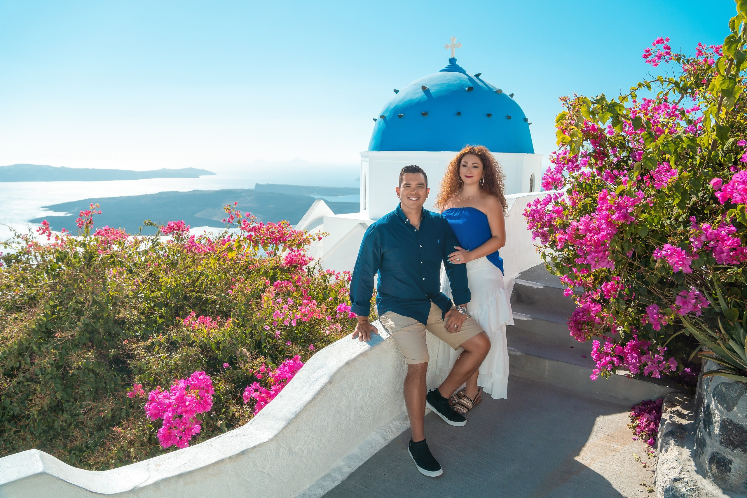 Photoshoot locations in Santorini, photo by SokoLOVE. Photographer in Santorini SokoLOVE Alex| Flying Dress Santorini