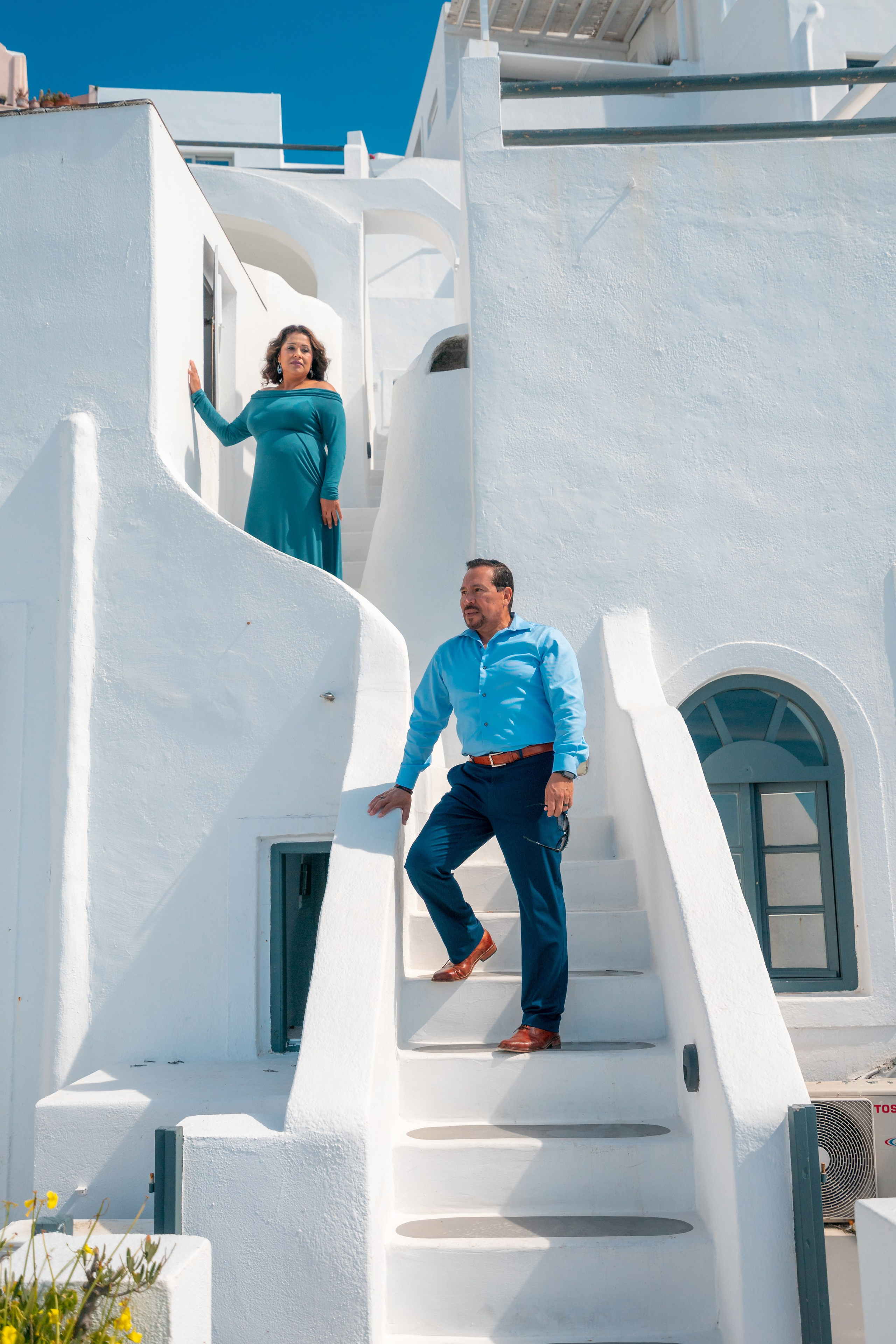 Photoshoot locations in Santorini, photo by SokoLOVE. Photographer in Santorini SokoLOVE Alex| Flying Dress Santorini