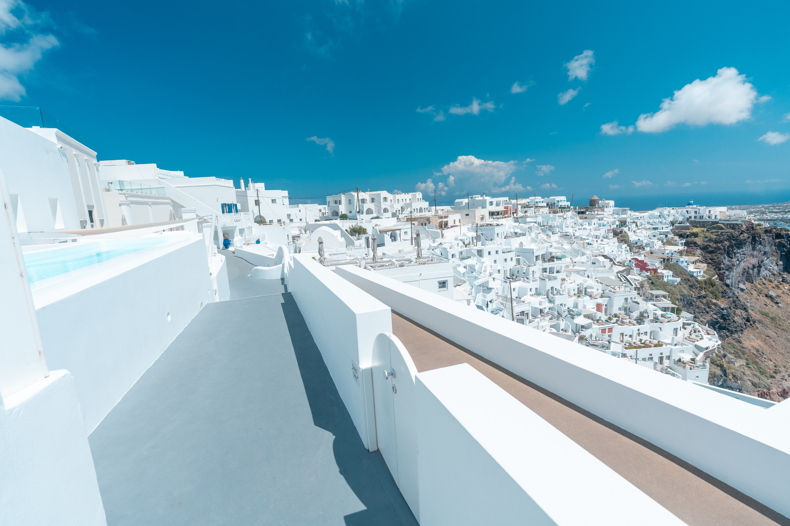 Photoshoot locations in Santorini, photo by SokoLOVE. Photographer in Santorini SokoLOVE Alex| Flying Dress Santorini
