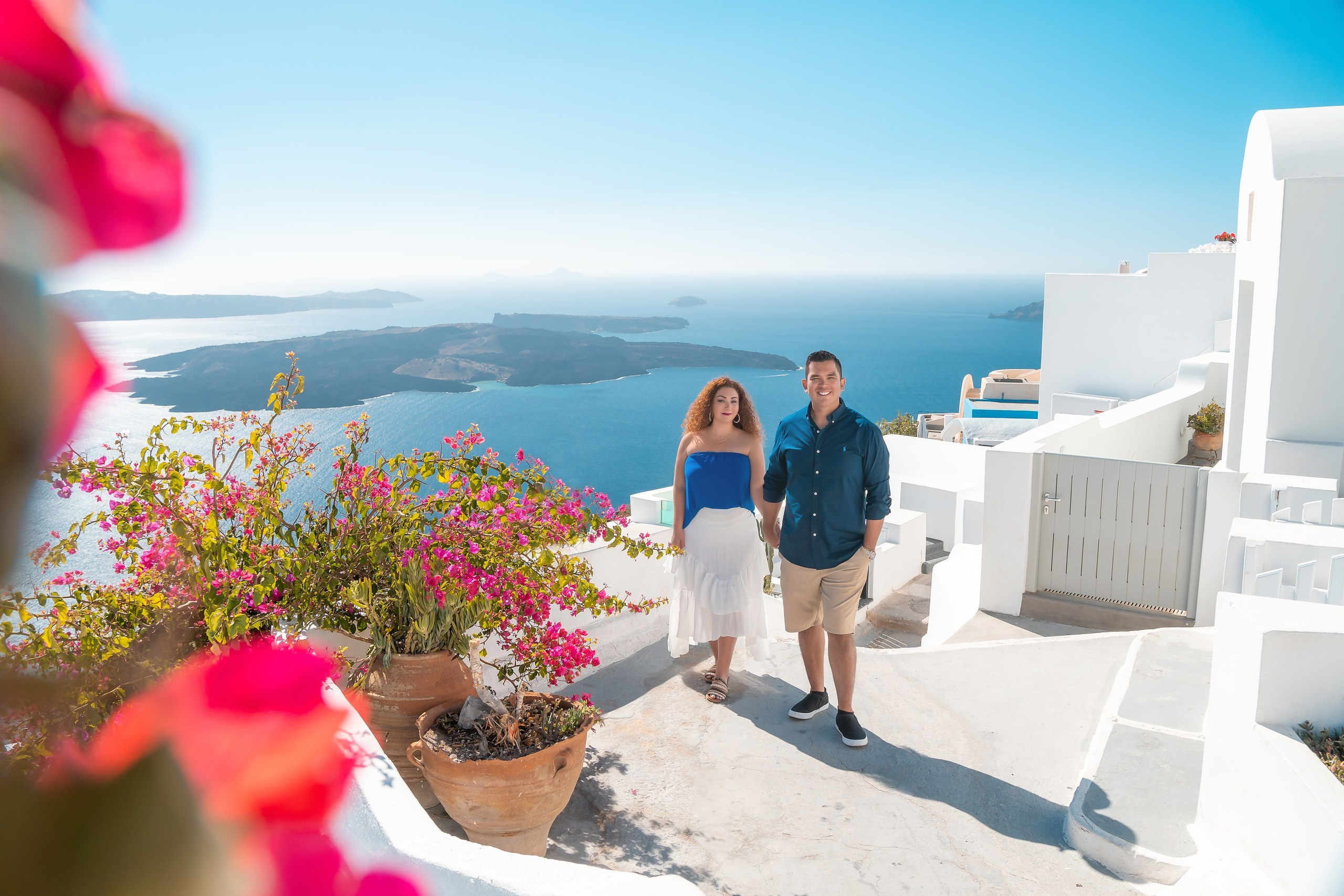 Photoshoot locations in Santorini, photo by SokoLOVE. Photographer in Santorini SokoLOVE Alex| Flying Dress Santorini