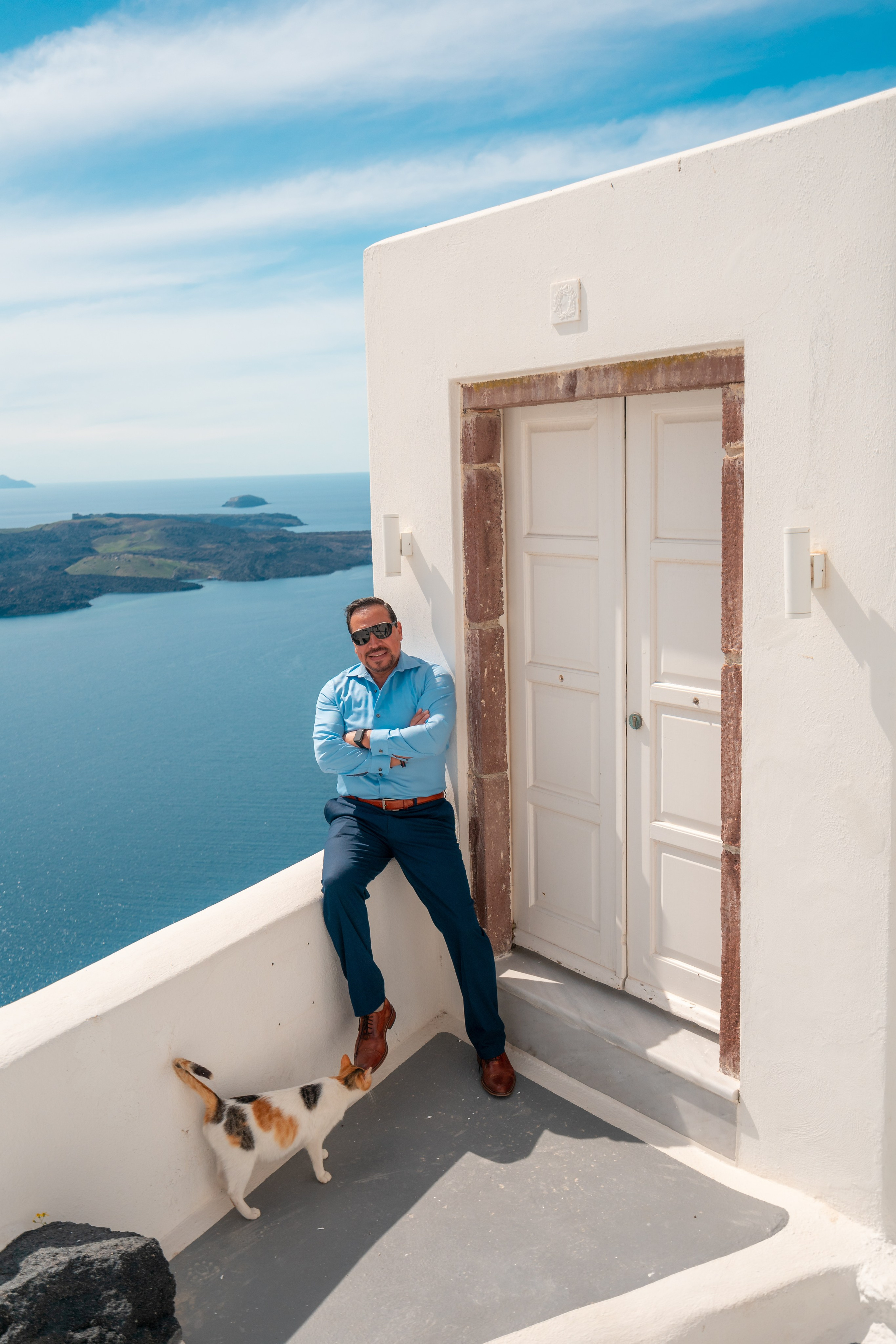 Photoshoot locations in Santorini, photo by SokoLOVE. Photographer in Santorini SokoLOVE Alex| Flying Dress Santorini