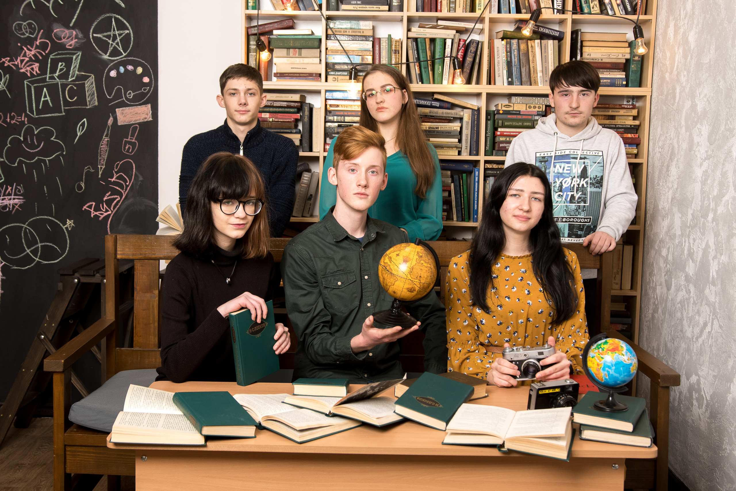 Максимовка 9 класс зимняя фотосессия. Випускні альбоми Олега Кононова