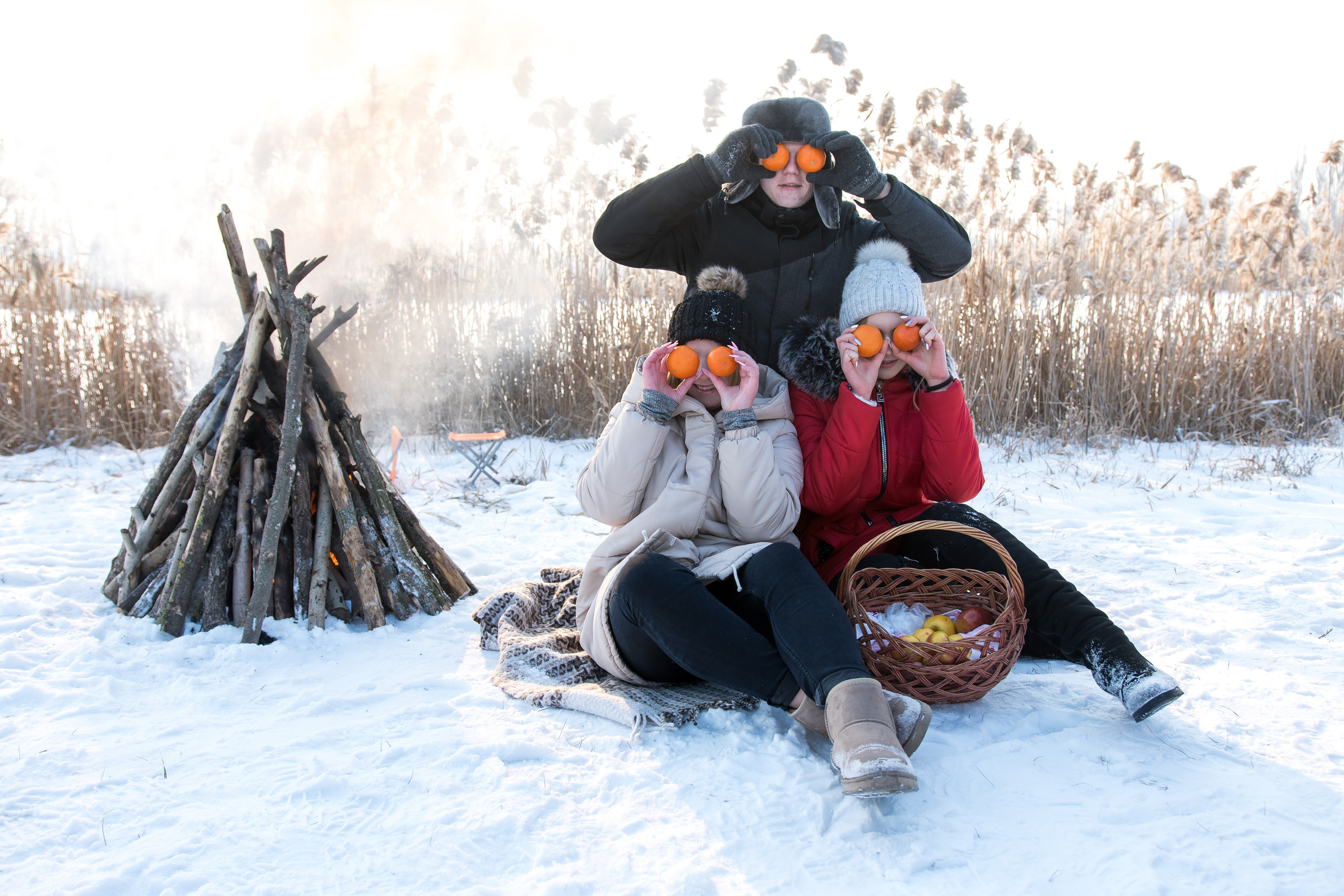 Максимовка 9 класс зимняя фотосессия. Випускні альбоми Олега Кононова