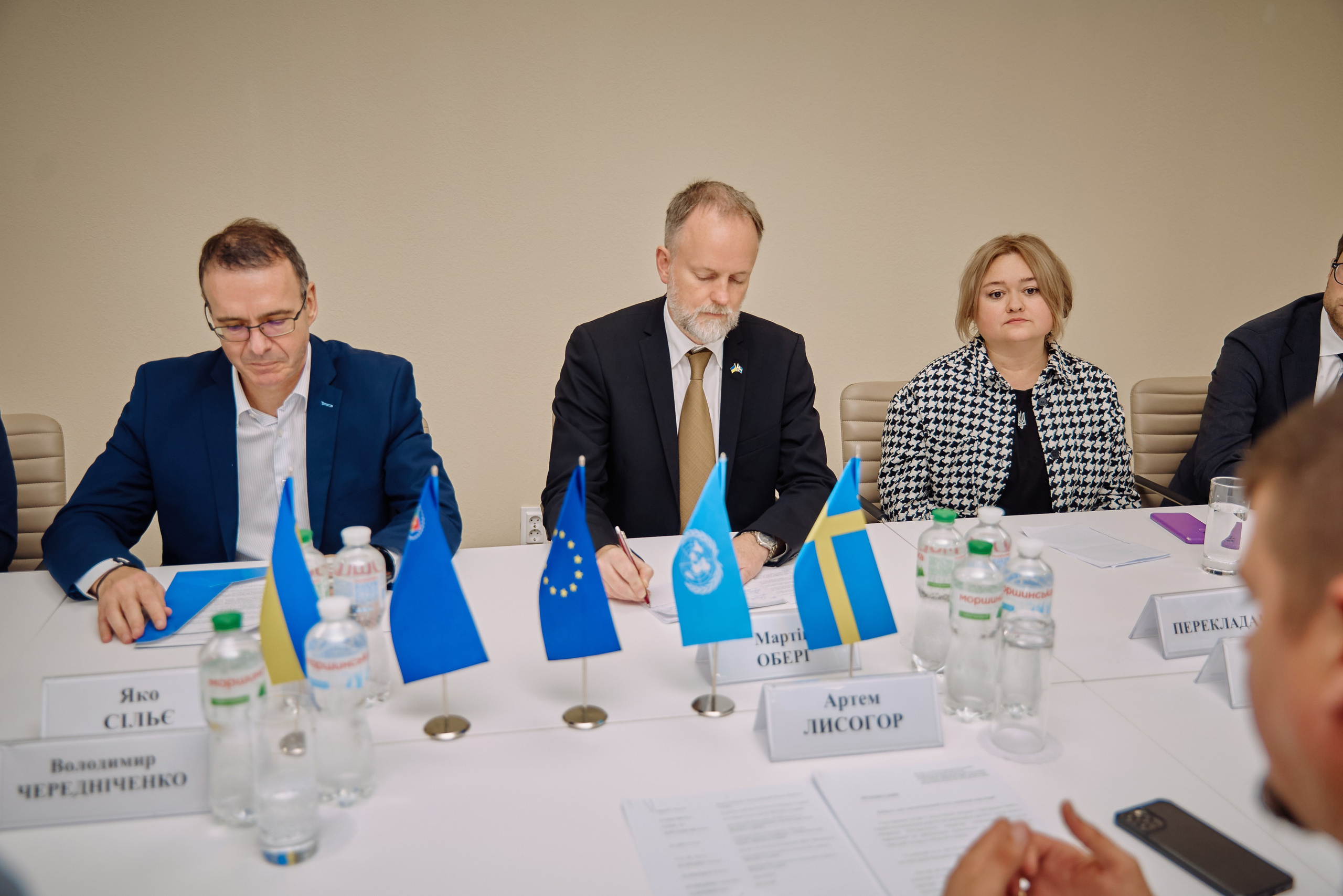 Зйомка для UNDP USAID UNFPA та UNICEFE