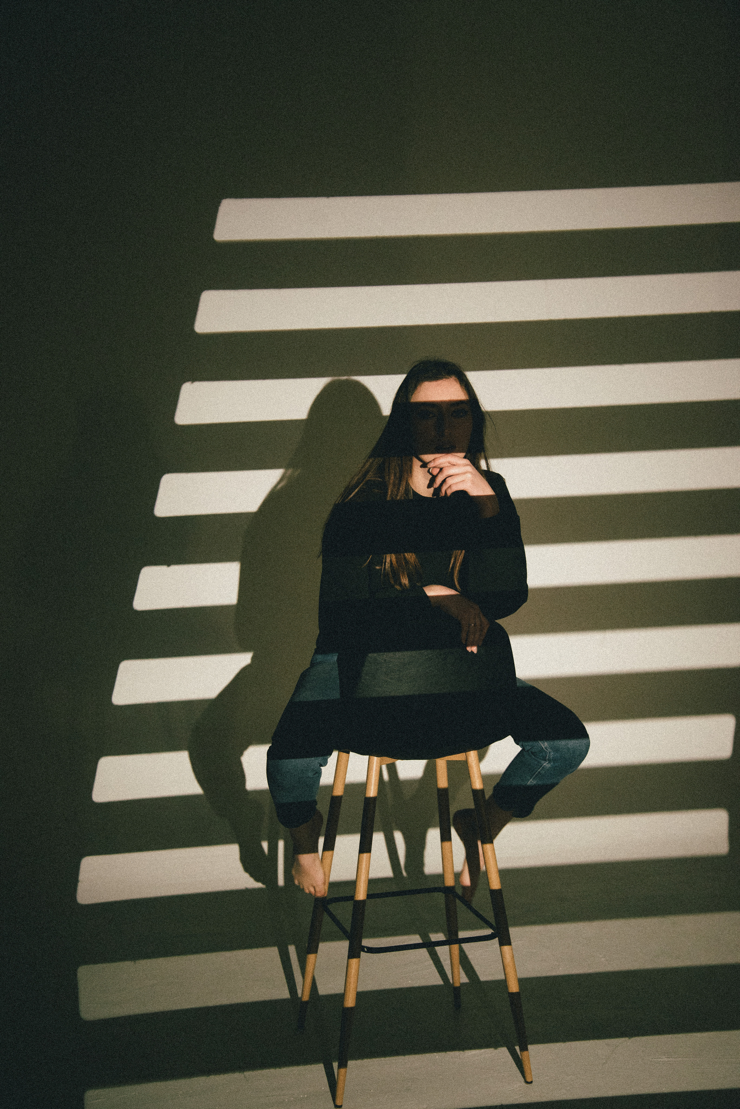 Фотосесія з масками гобо. Фотограф Анастасія Залужна | Манхайм