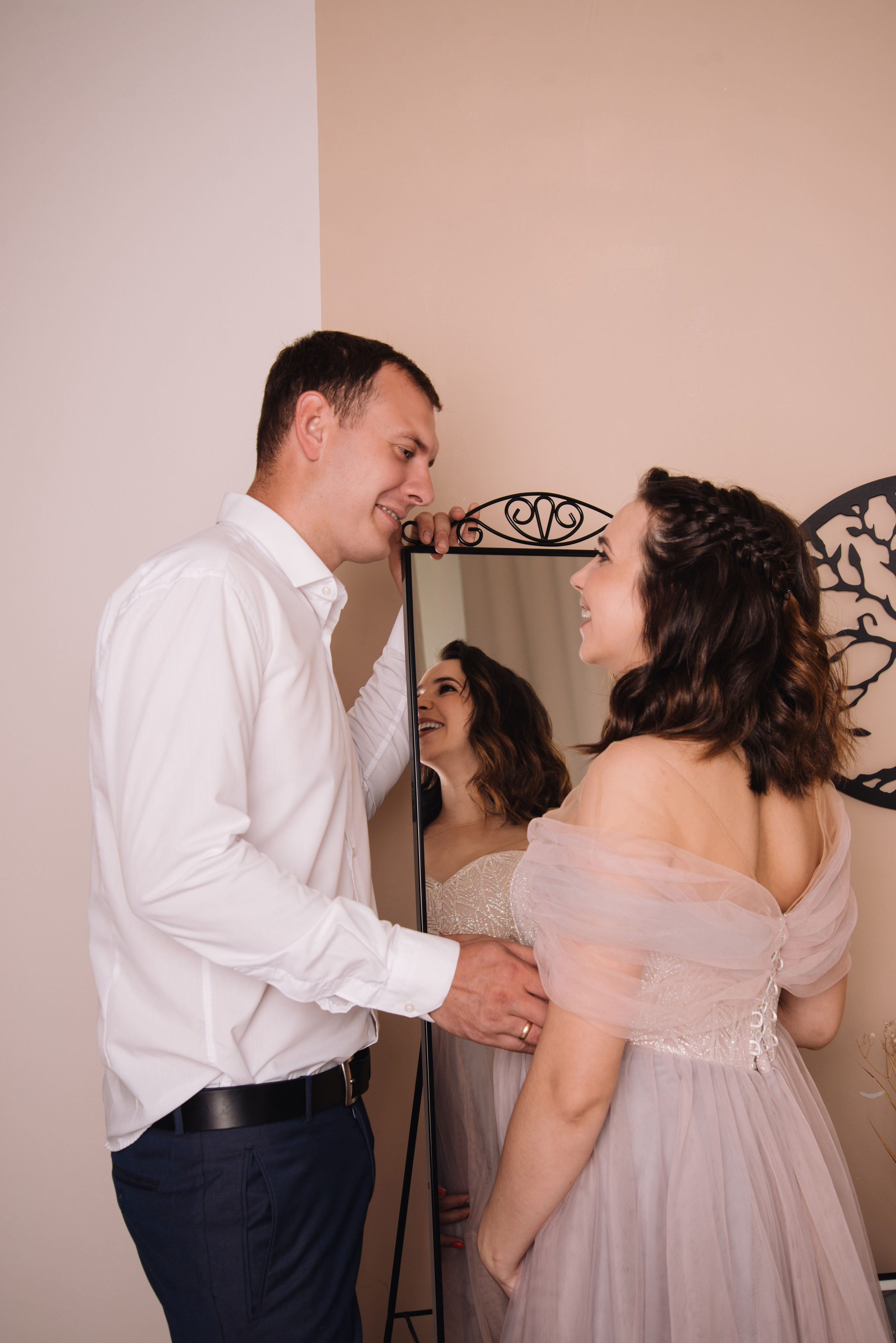 Фотосесія вагітності у студії. Фотограф Анастасія Залужна | Манхайм