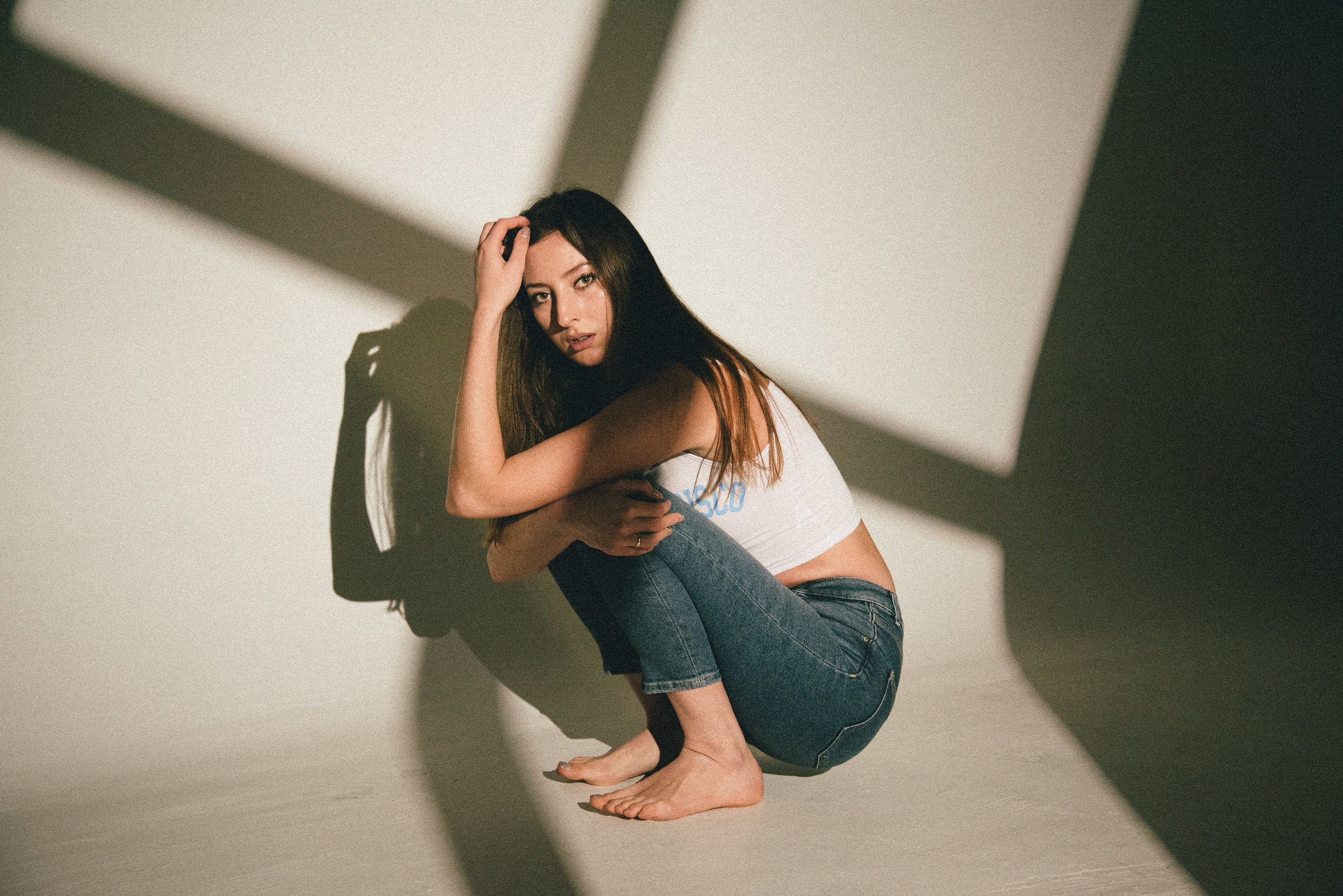 Фотосесія з масками гобо. Фотограф Анастасія Залужна | Манхайм