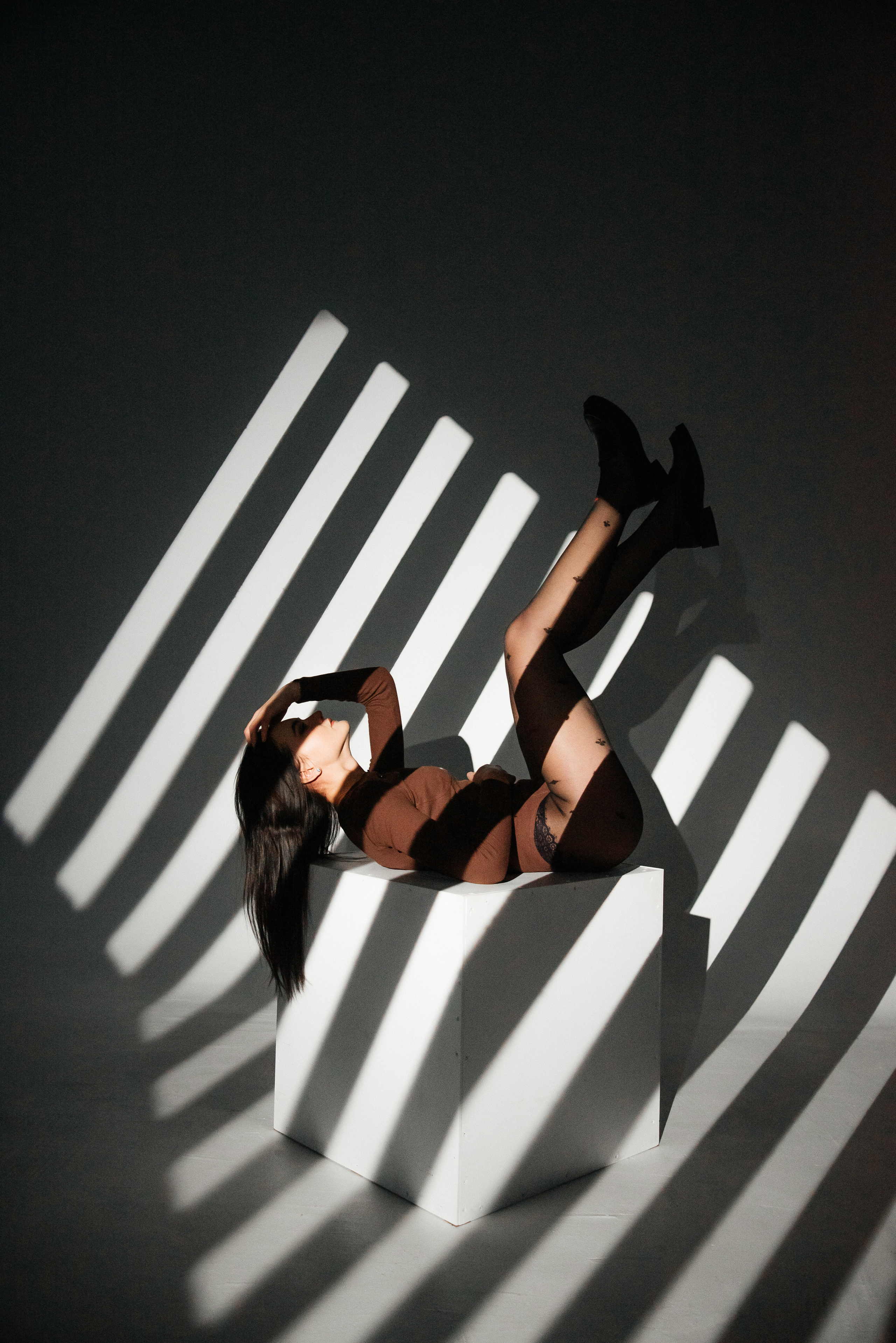 Фотосесія з масками гобо. Фотограф Анастасія Залужна | Манхайм