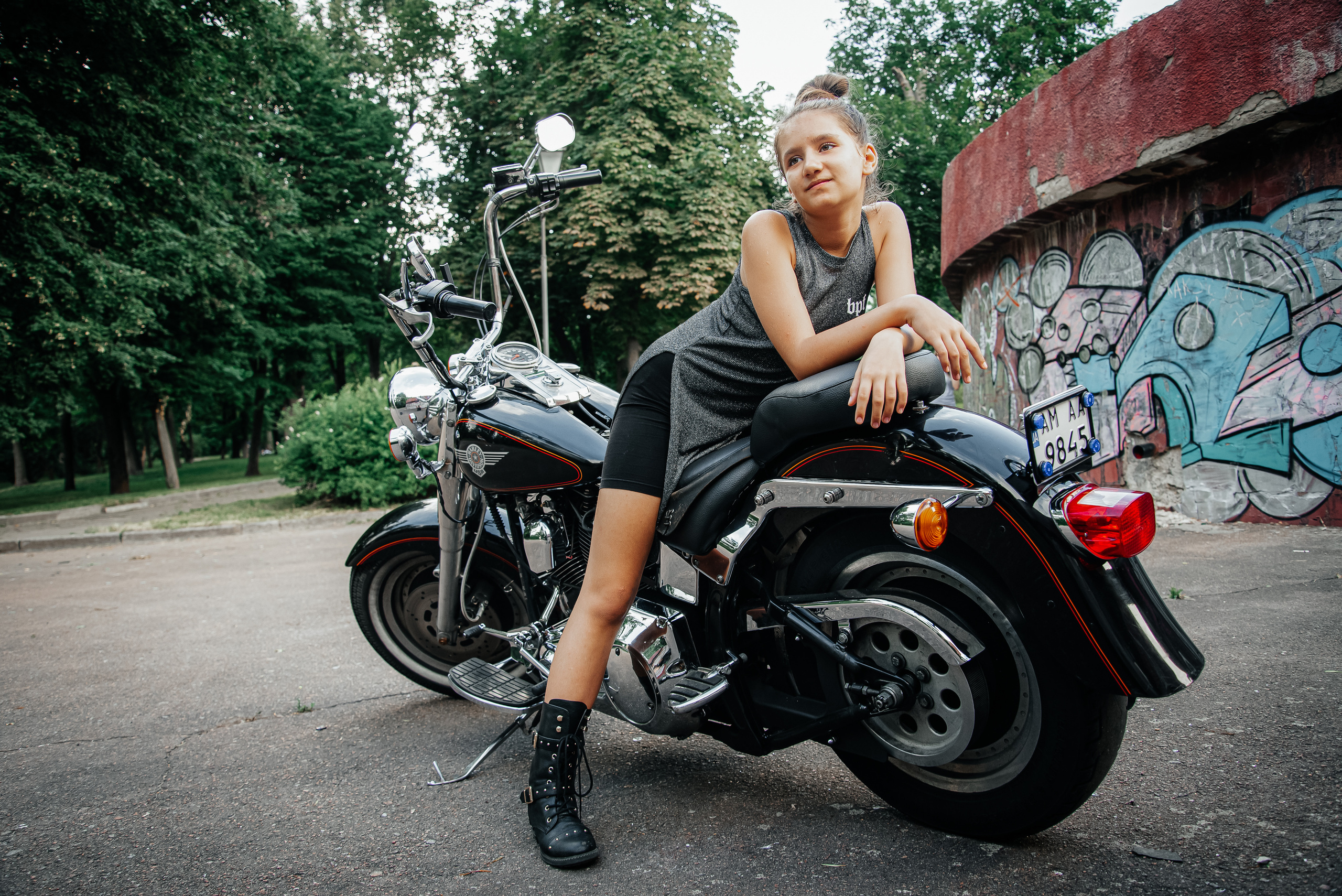 Фотосесія в стилі Rock. Anastasiia Zaluzhna Fotografin | Mannheim