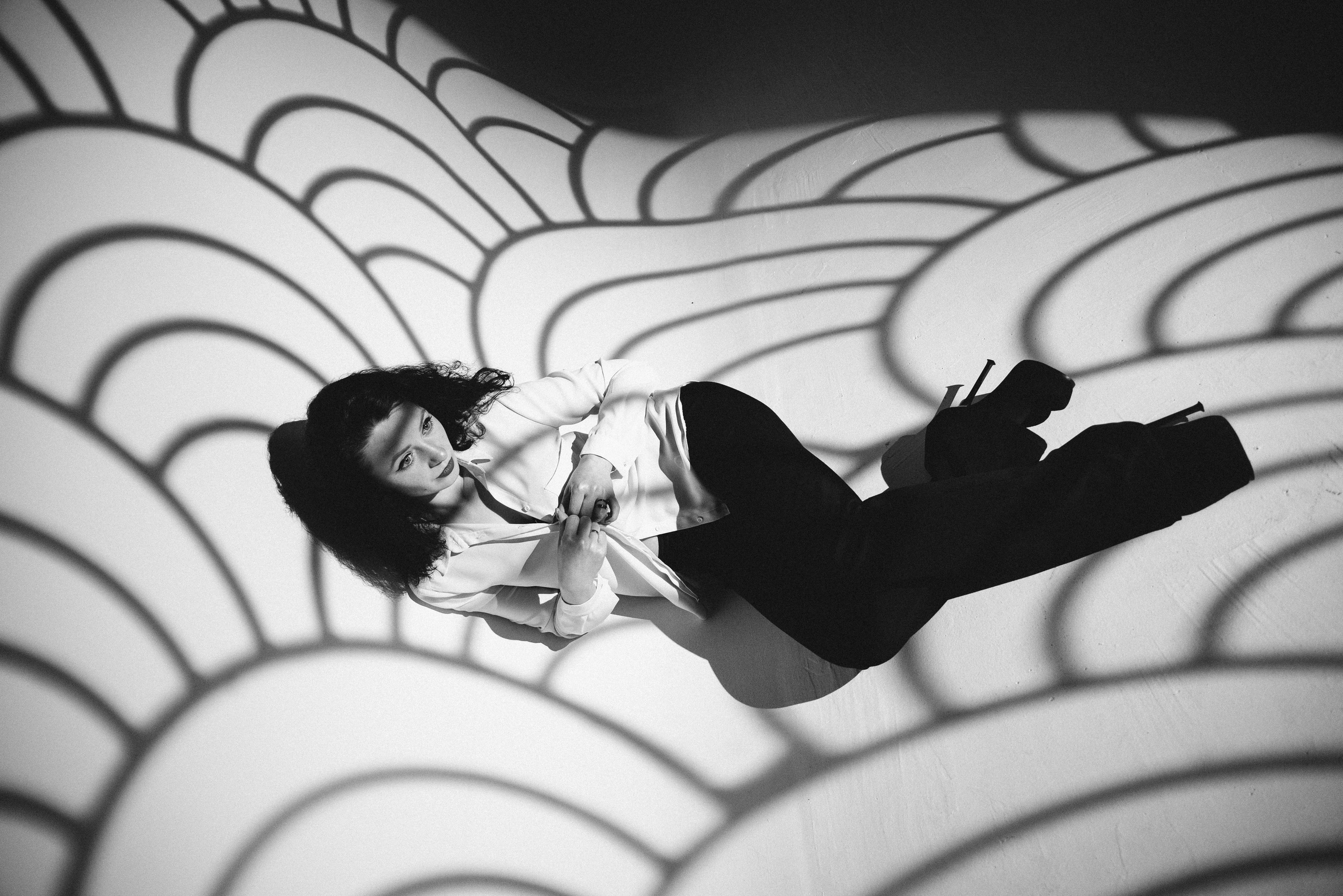 Фотосесія з масками гобо. Фотограф Анастасія Залужна | Манхайм