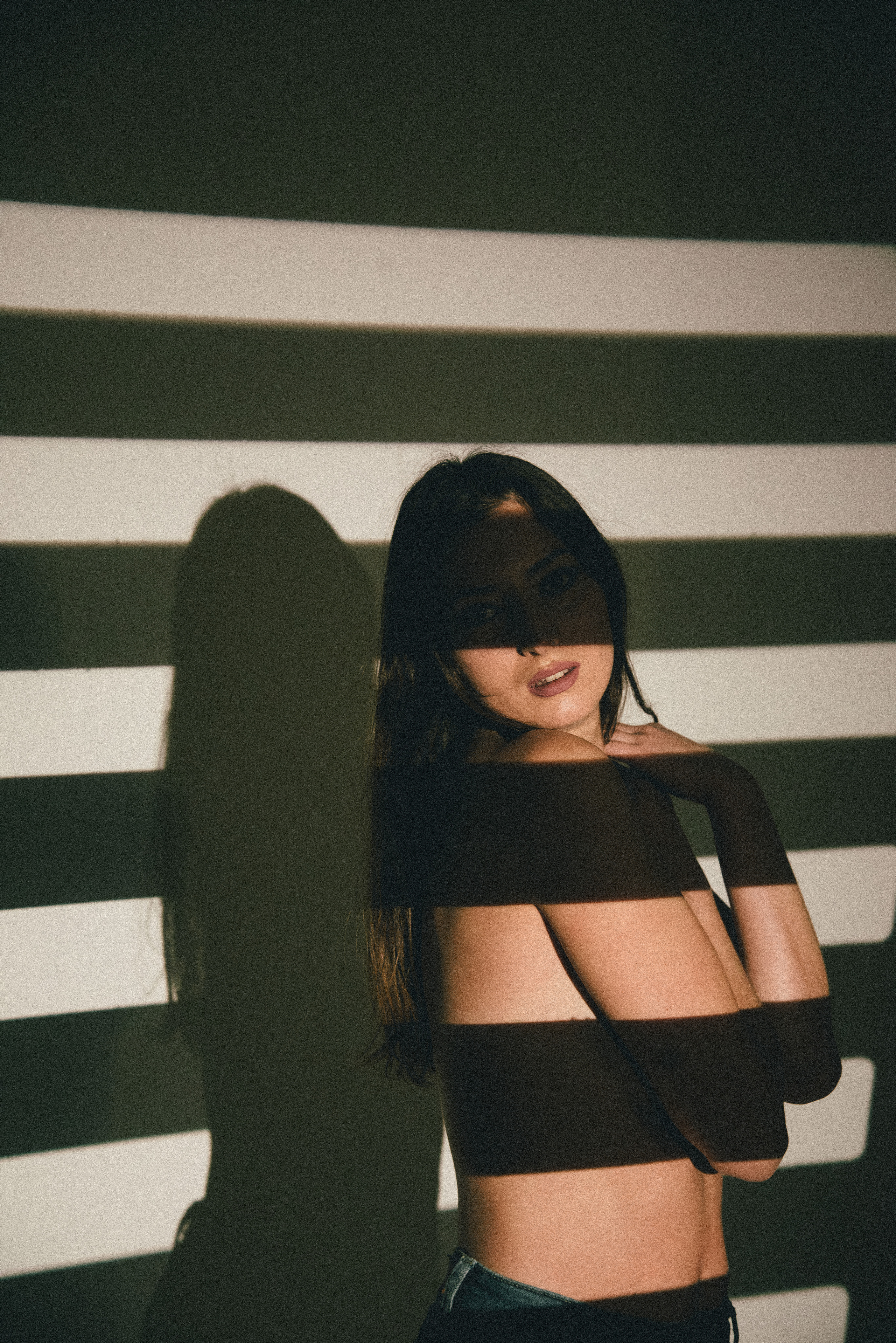 Фотосесія з масками гобо. Фотограф Анастасія Залужна | Манхайм