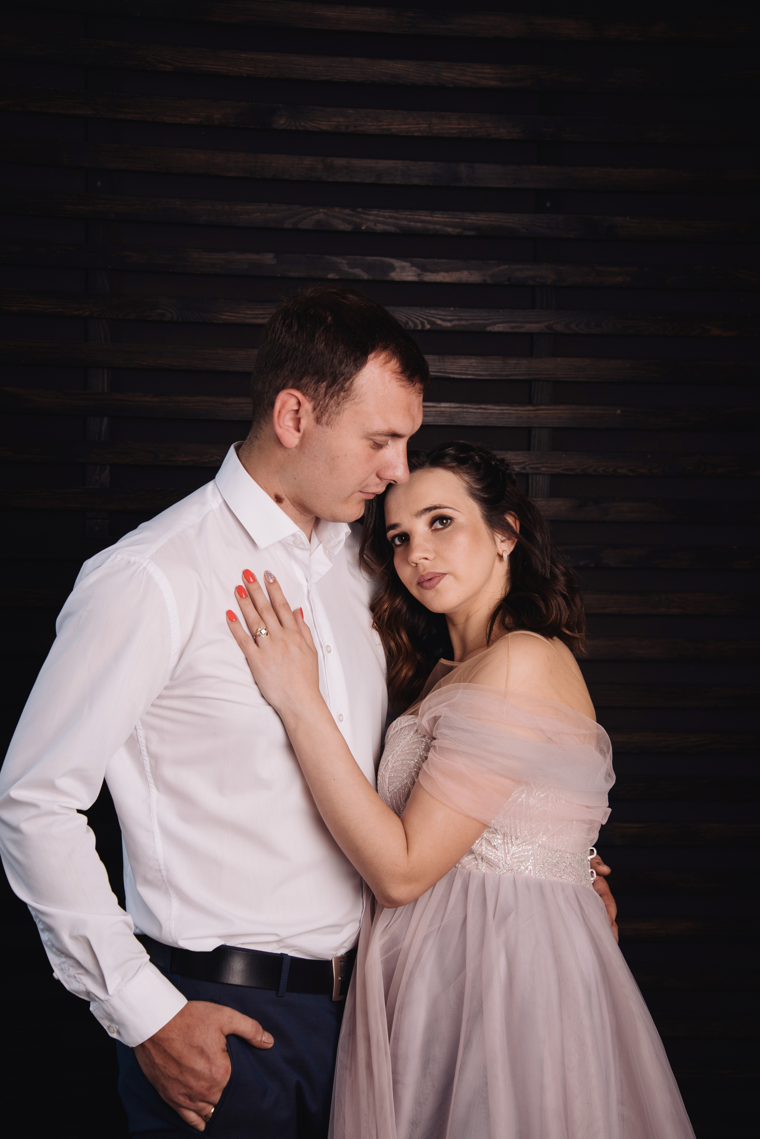 Фотосесія вагітності у студії. Фотограф Анастасія Залужна | Манхайм