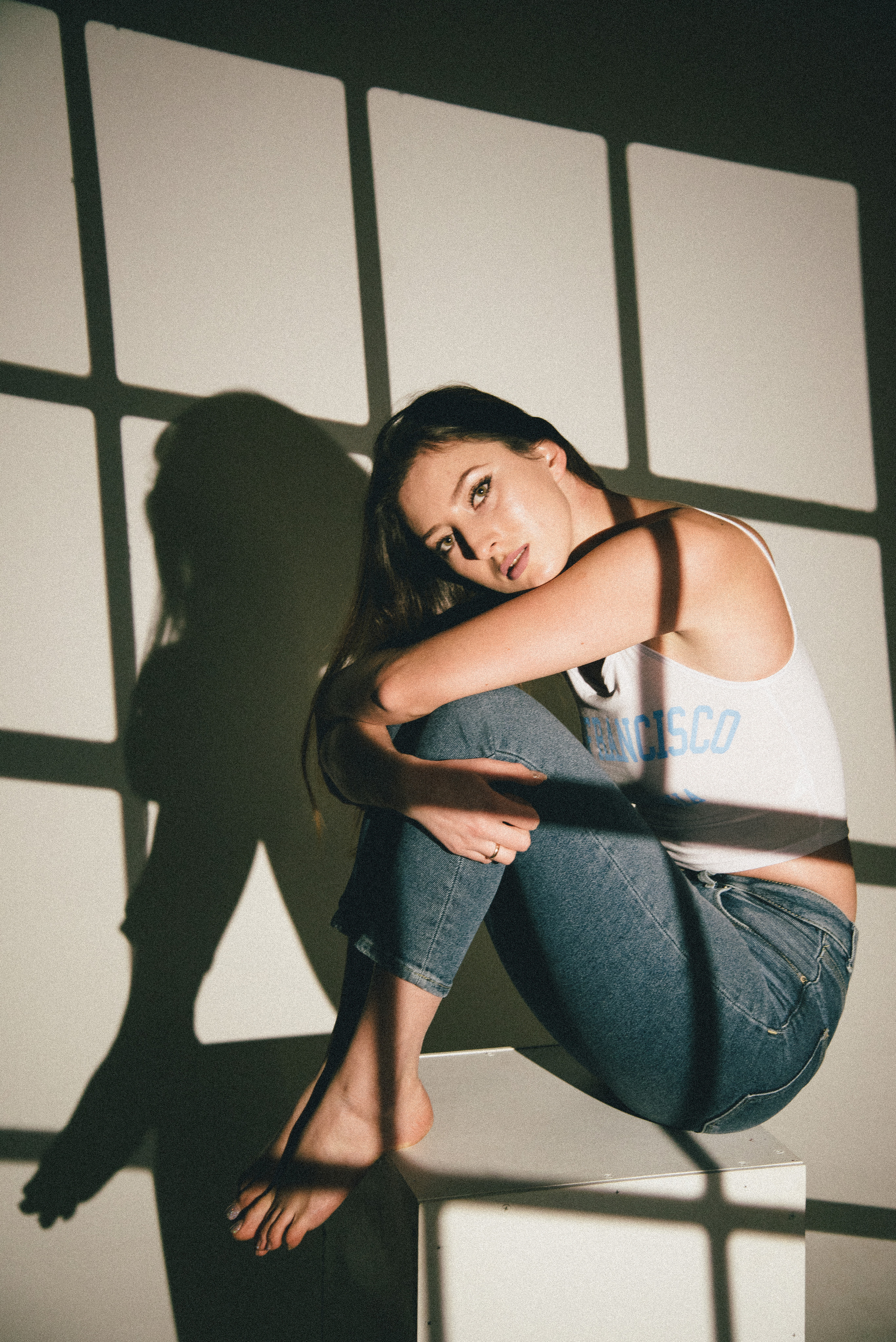 Фотосесія з масками гобо. Фотограф Анастасія Залужна | Манхайм