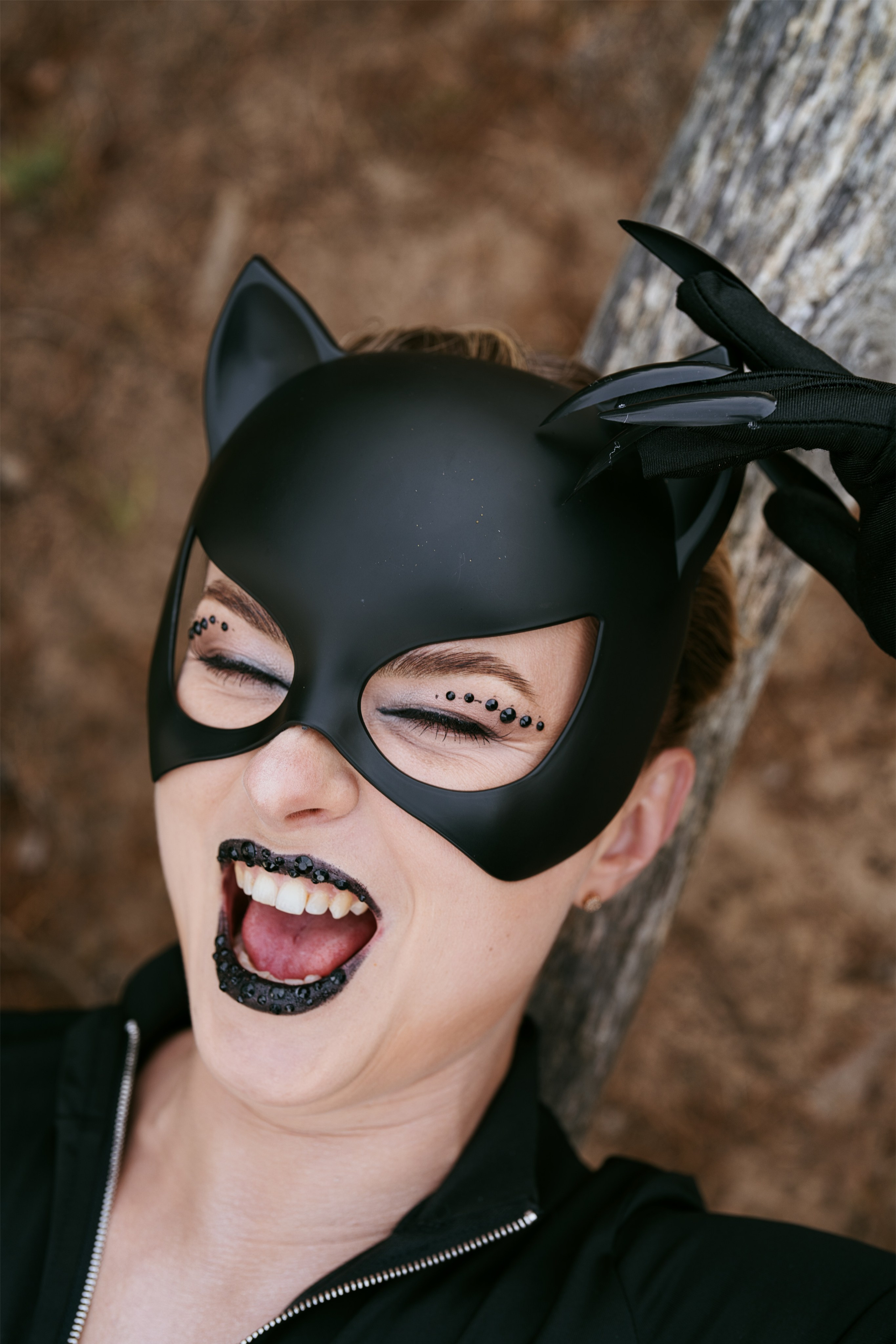 Фотосесія Жінка-кішка. Фотограф Анастасія Залужна | Манхайм