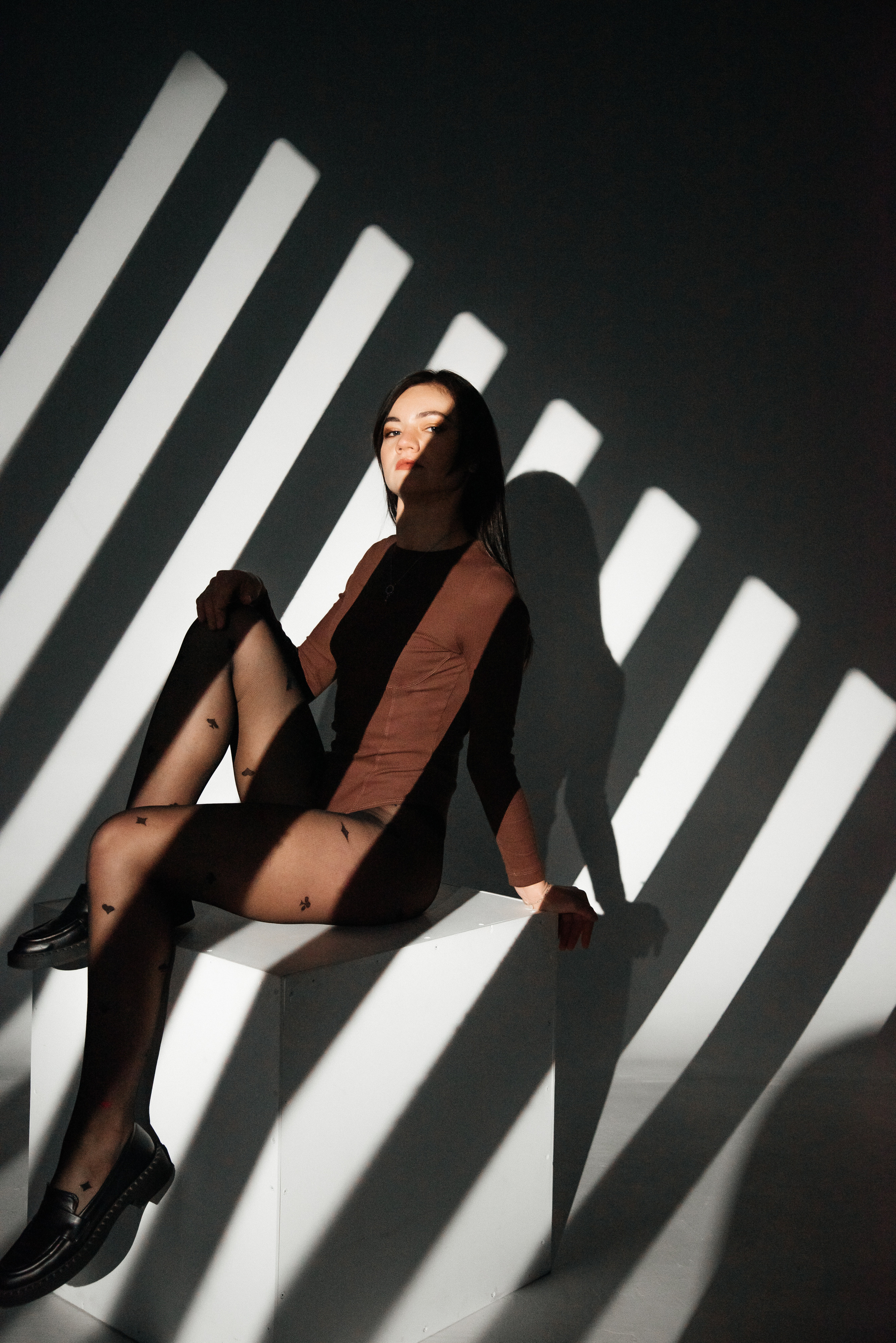 Фотосесія з масками гобо. Фотограф Анастасія Залужна | Манхайм