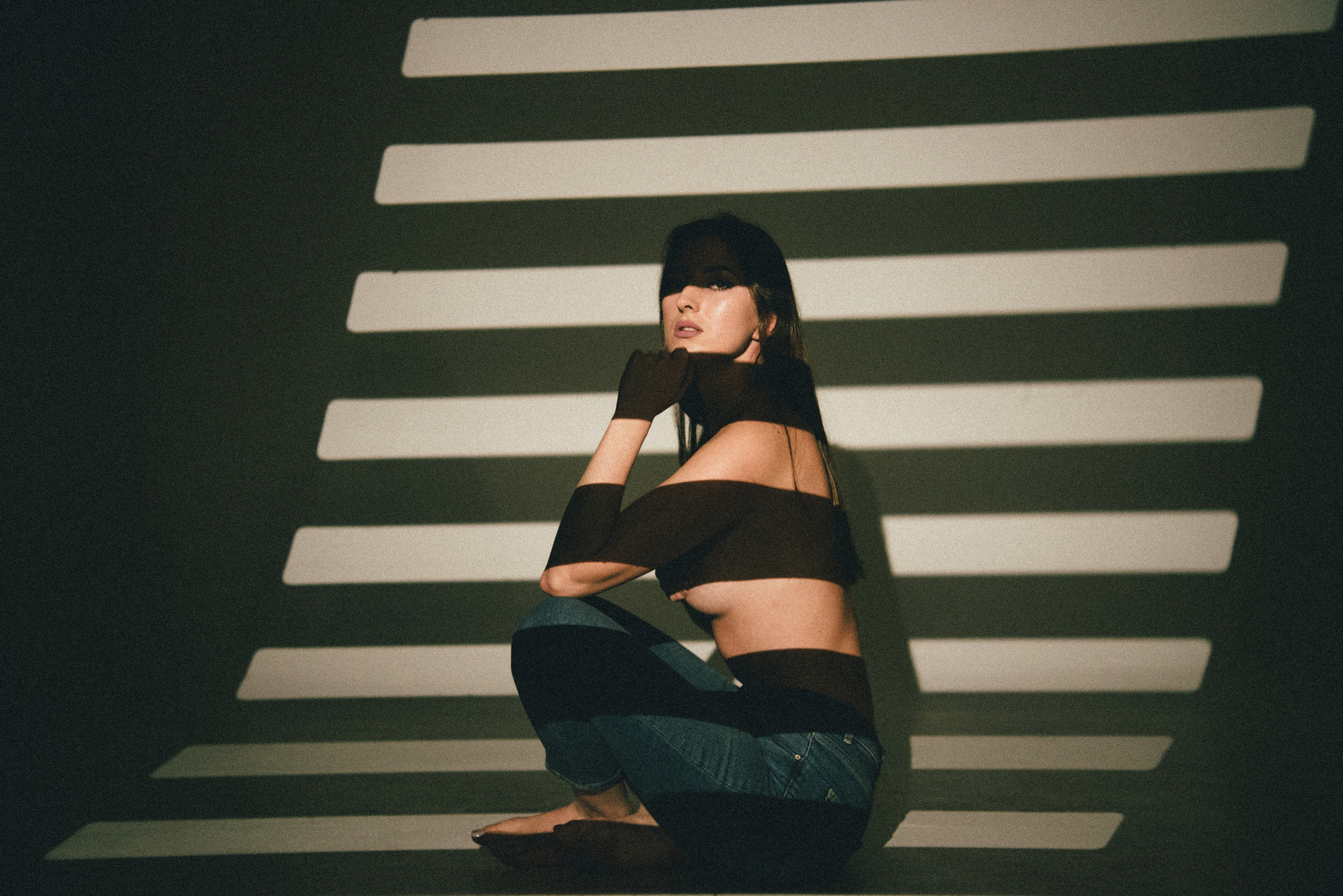 Фотосесія з масками гобо. Фотограф Анастасія Залужна | Манхайм