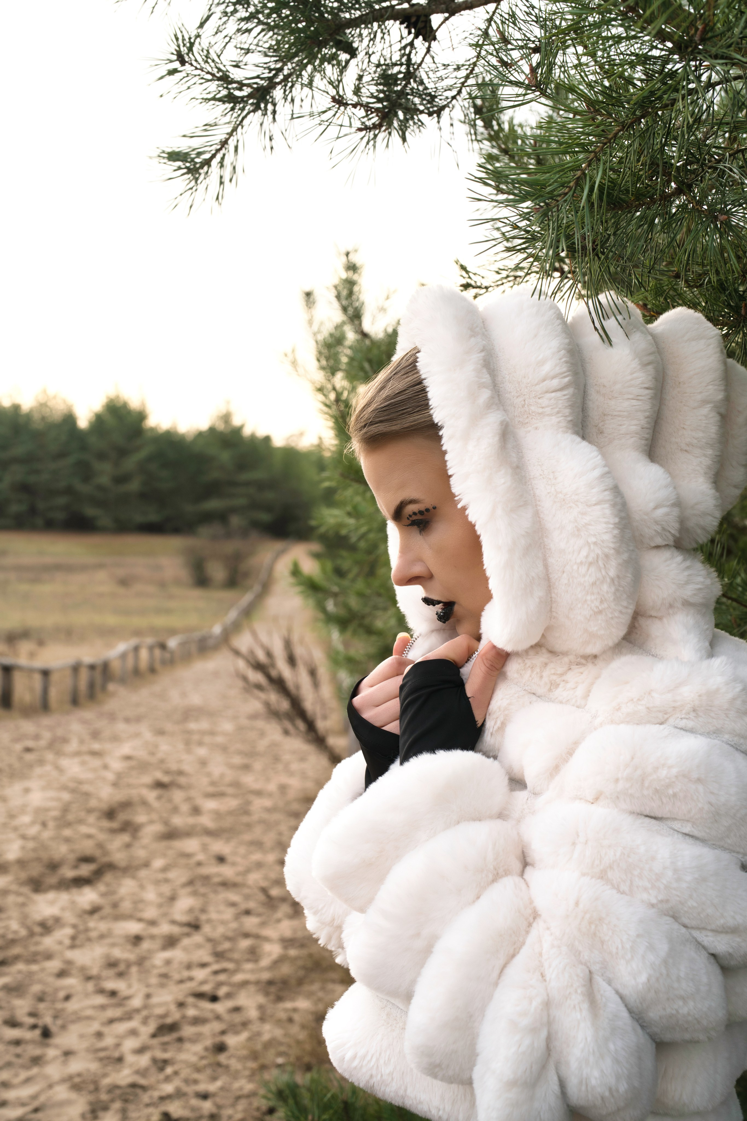 Фотосесія Жінка-кішка. Фотограф Анастасія Залужна | Манхайм