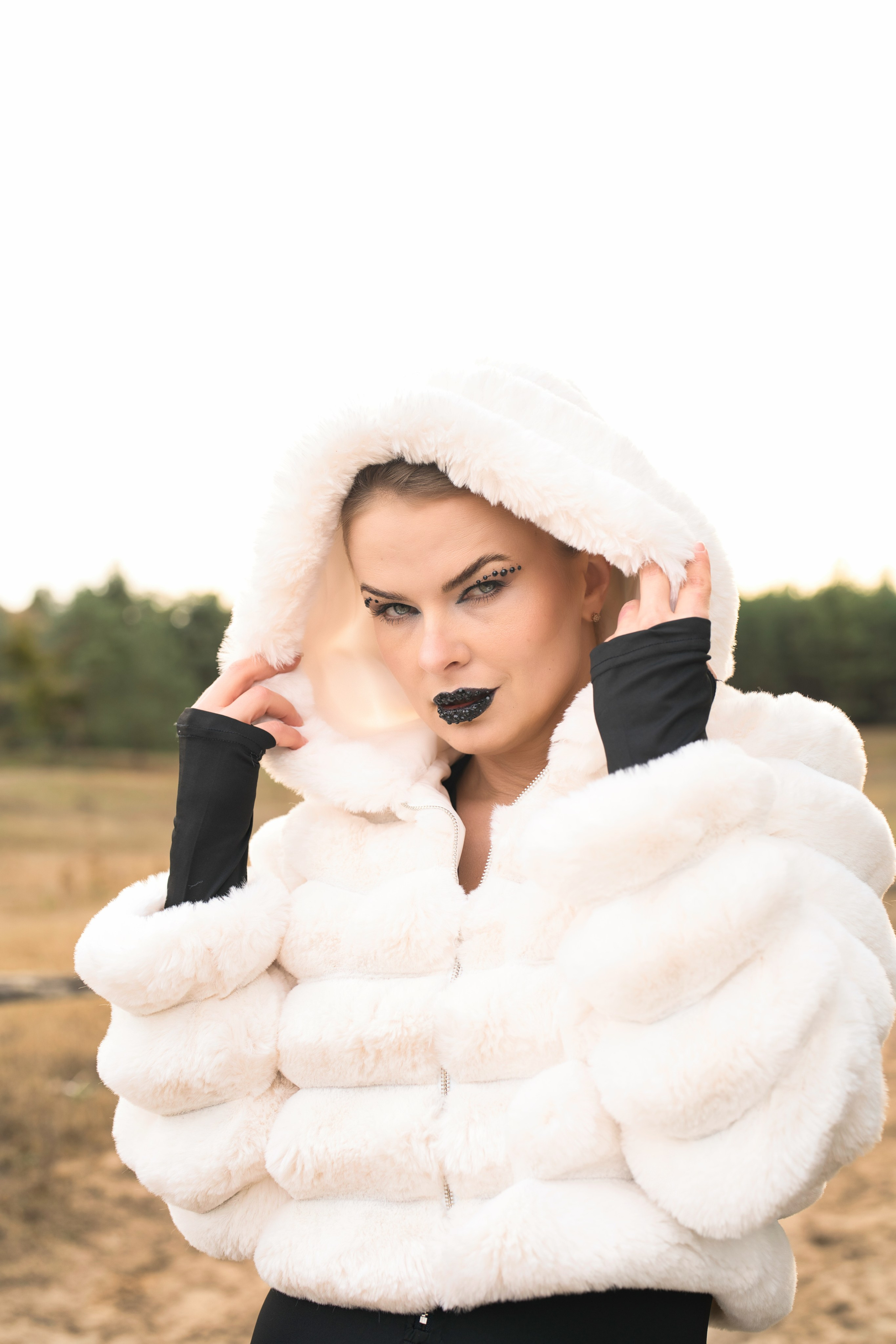 Фотосесія Жінка-кішка. Фотограф Анастасія Залужна | Манхайм