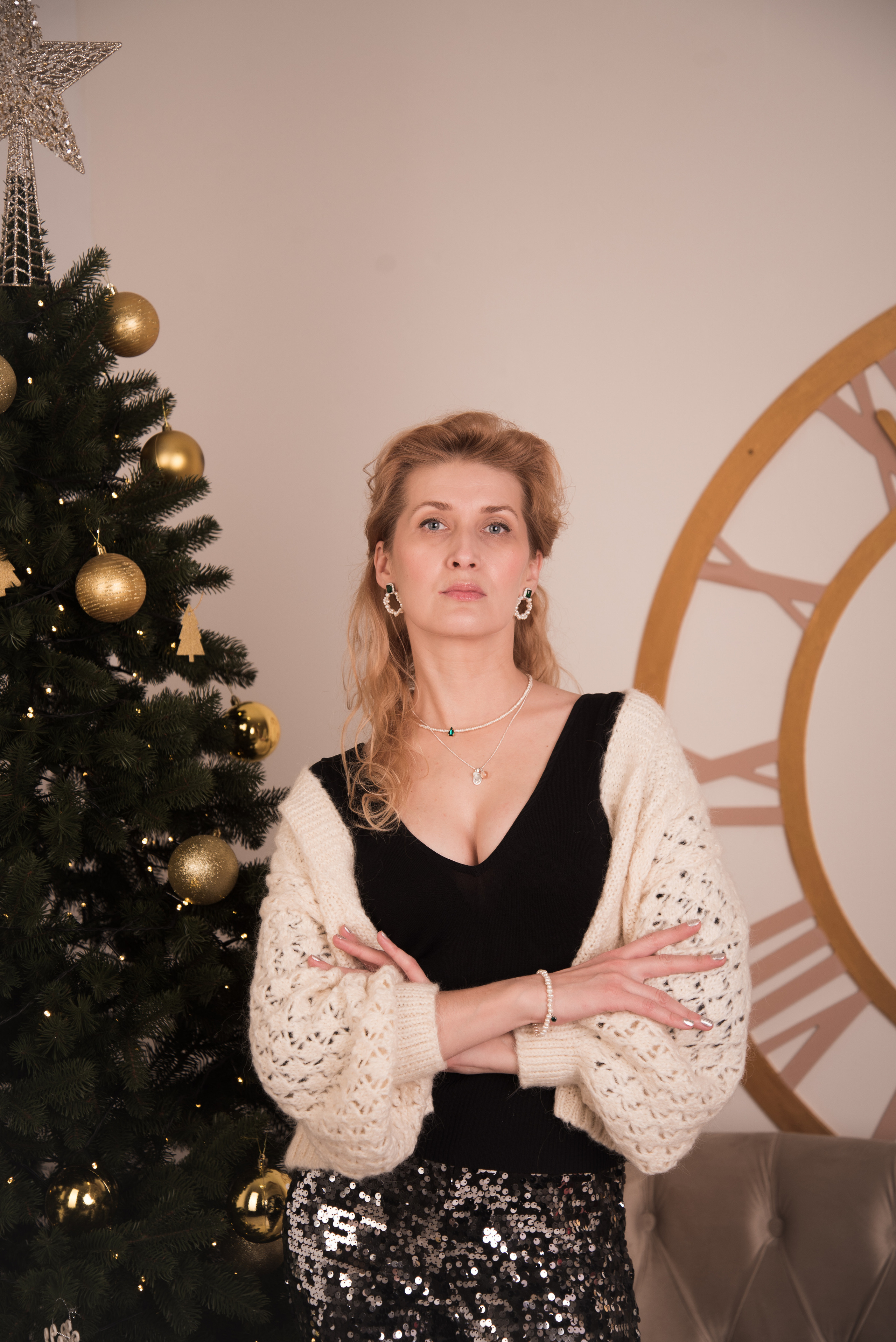 Новорічна фотосесія для жіночого клубу SmoothStyle Житомир. Anastasiia Zaluzhna Fotografin | Mannheim