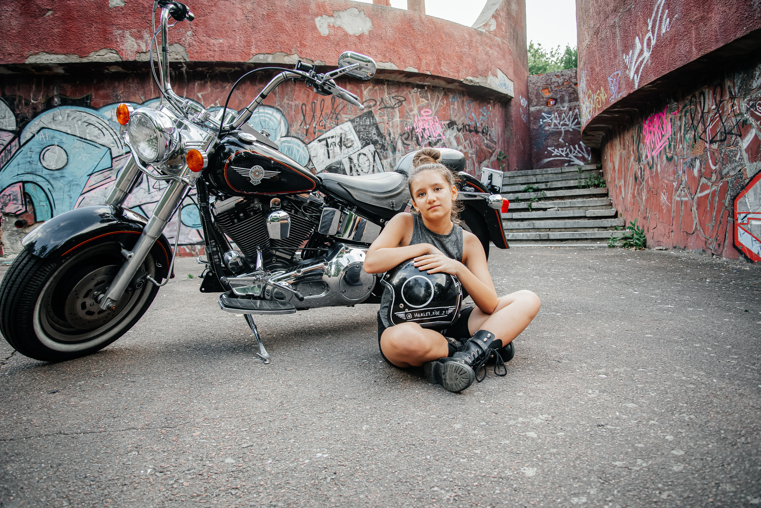Фотосесія в стилі Rock. Anastasiia Zaluzhna Fotografin | Mannheim