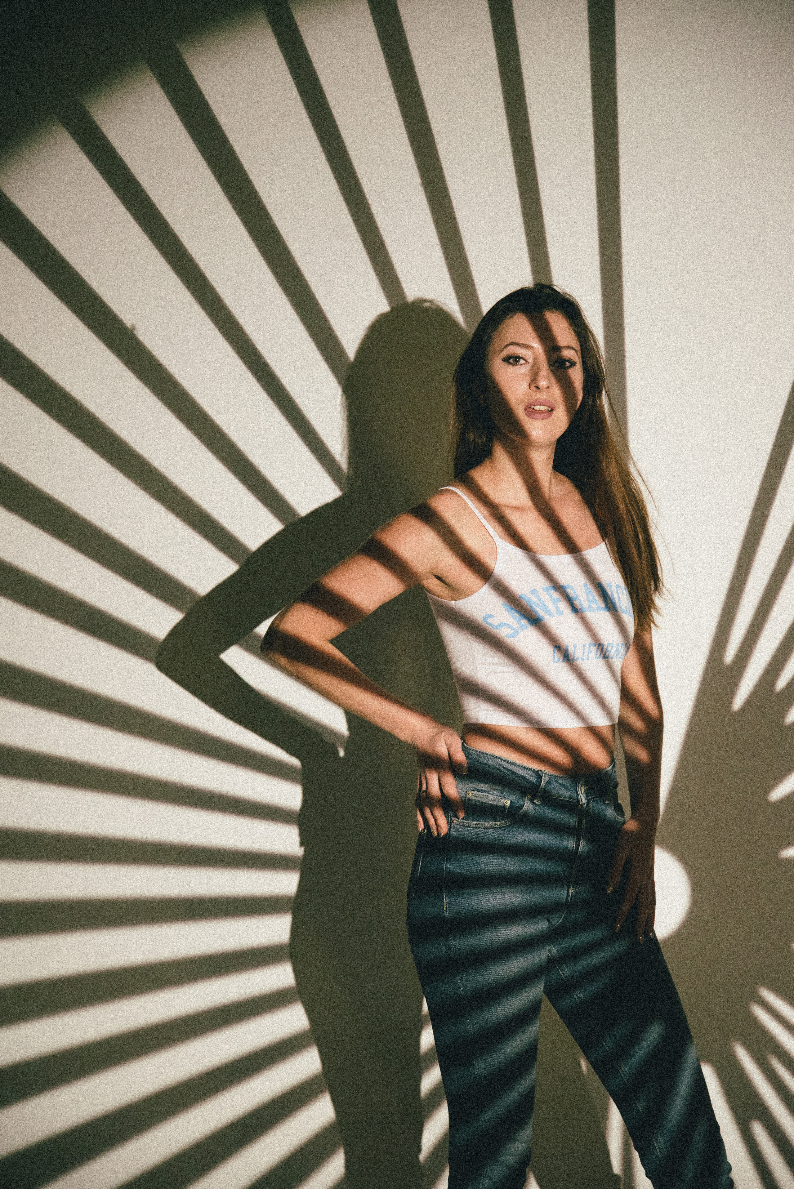 Фотосесія з масками гобо. Фотограф Анастасія Залужна | Манхайм