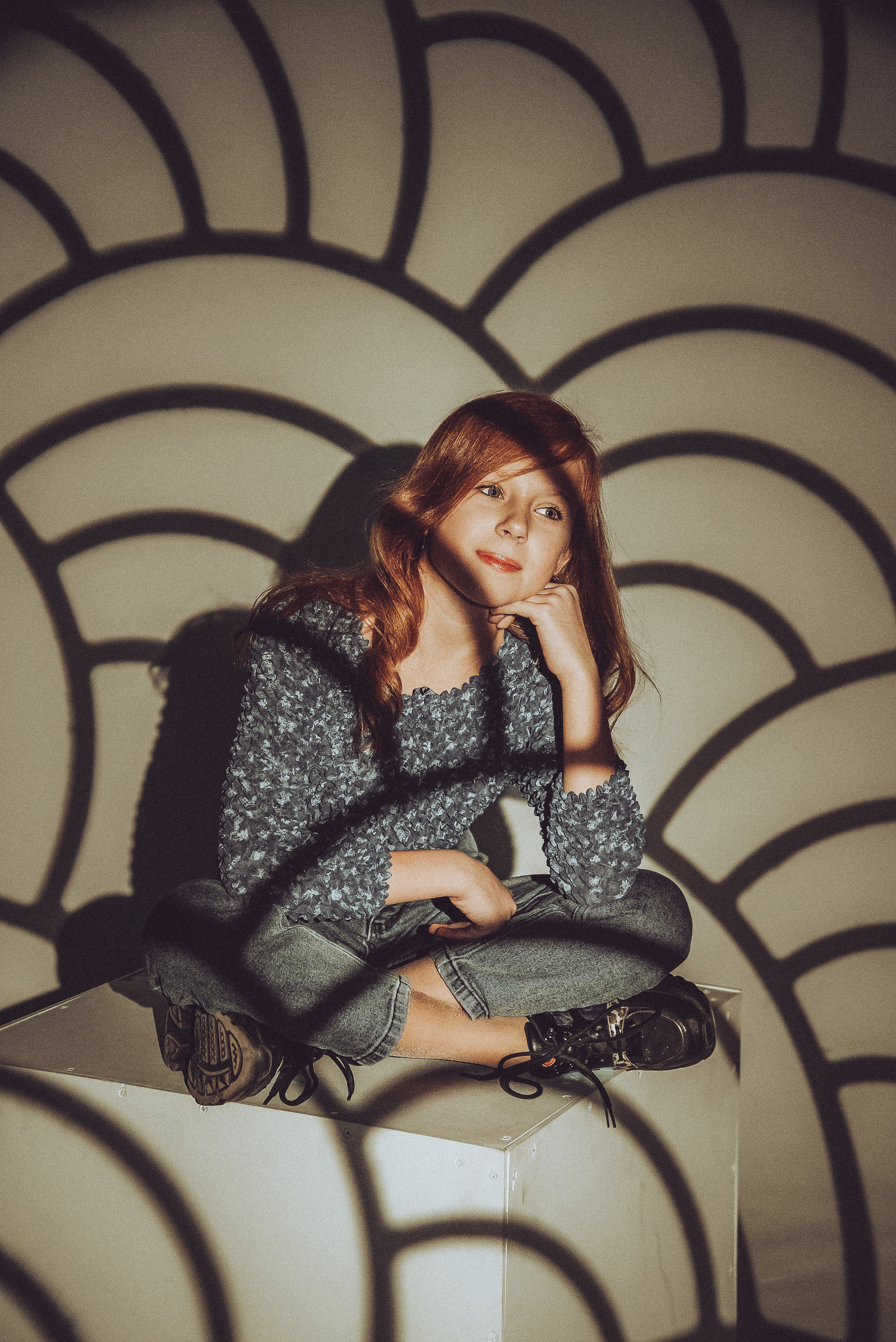 Фотосесія з масками гобо. Фотограф Анастасія Залужна | Манхайм