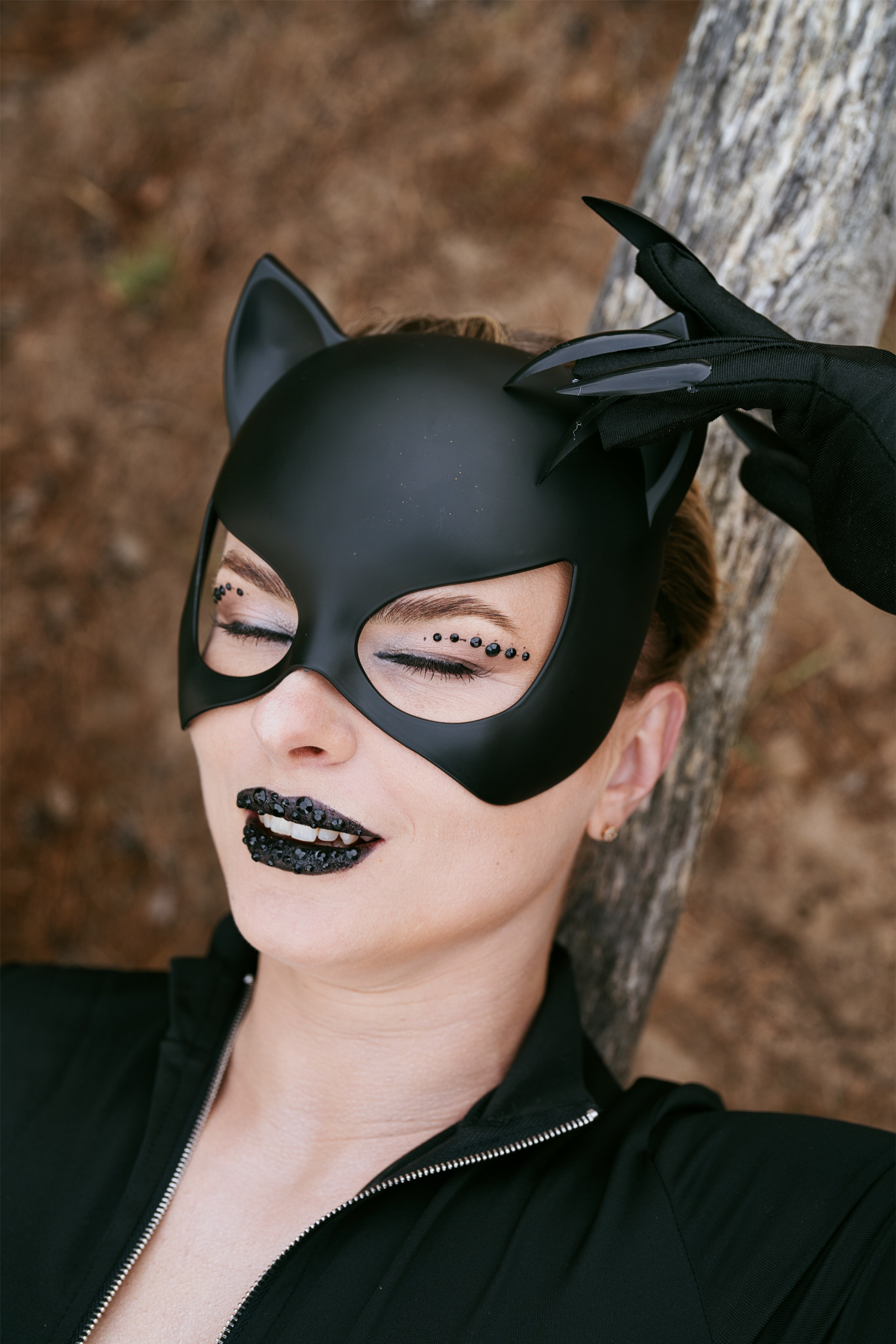 Фотосесія Жінка-кішка. Фотограф Анастасія Залужна | Манхайм