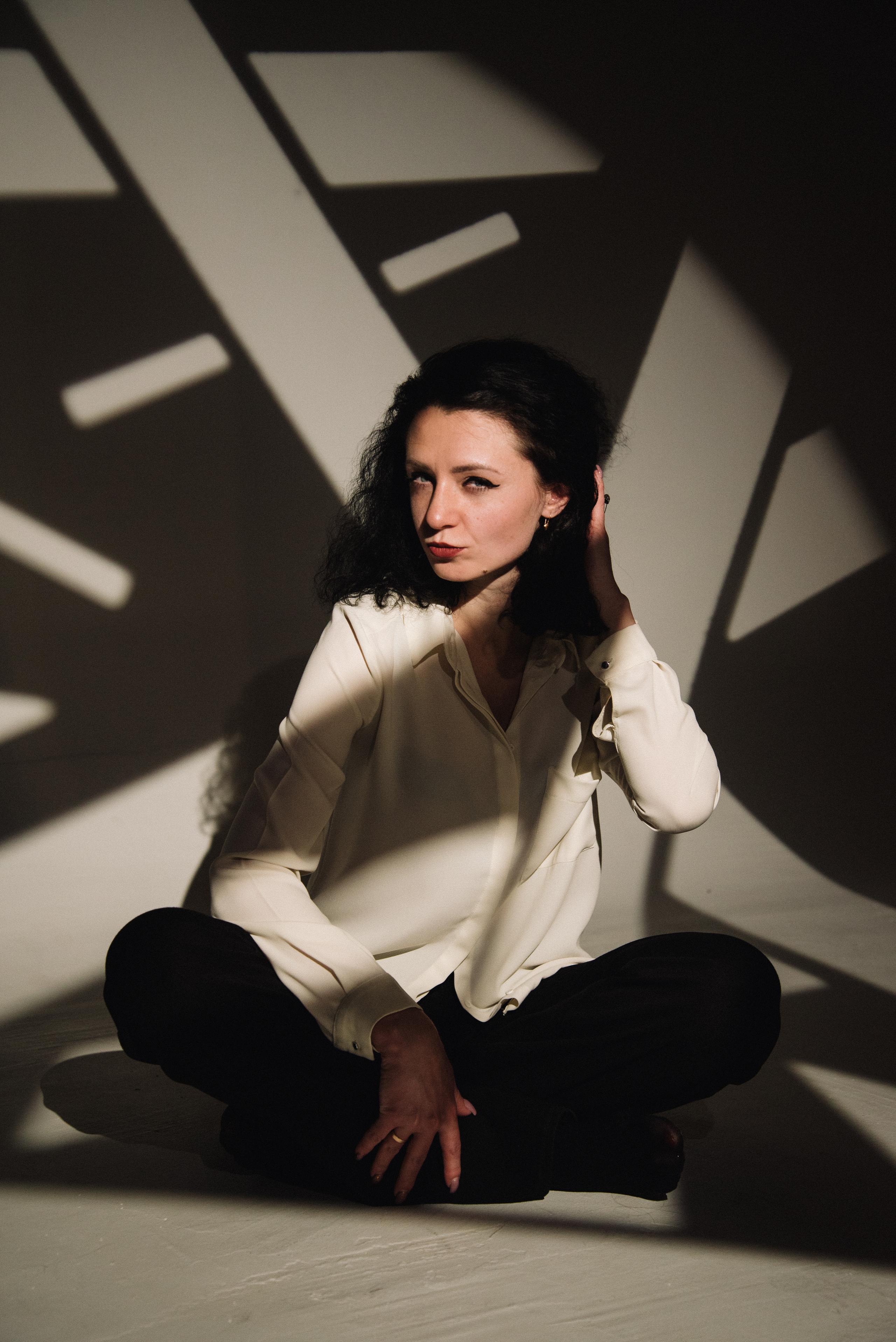 Фотосесія з масками гобо. Фотограф Анастасія Залужна | Манхайм