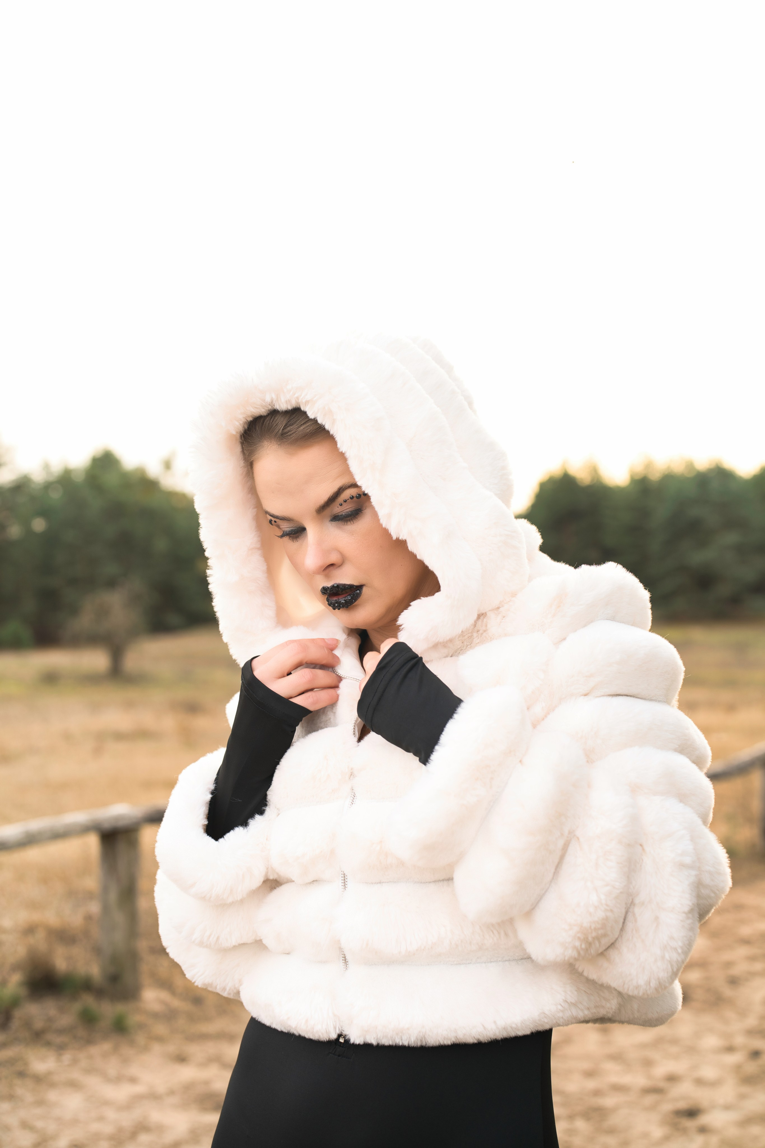 Фотосесія Жінка-кішка. Фотограф Анастасія Залужна | Манхайм