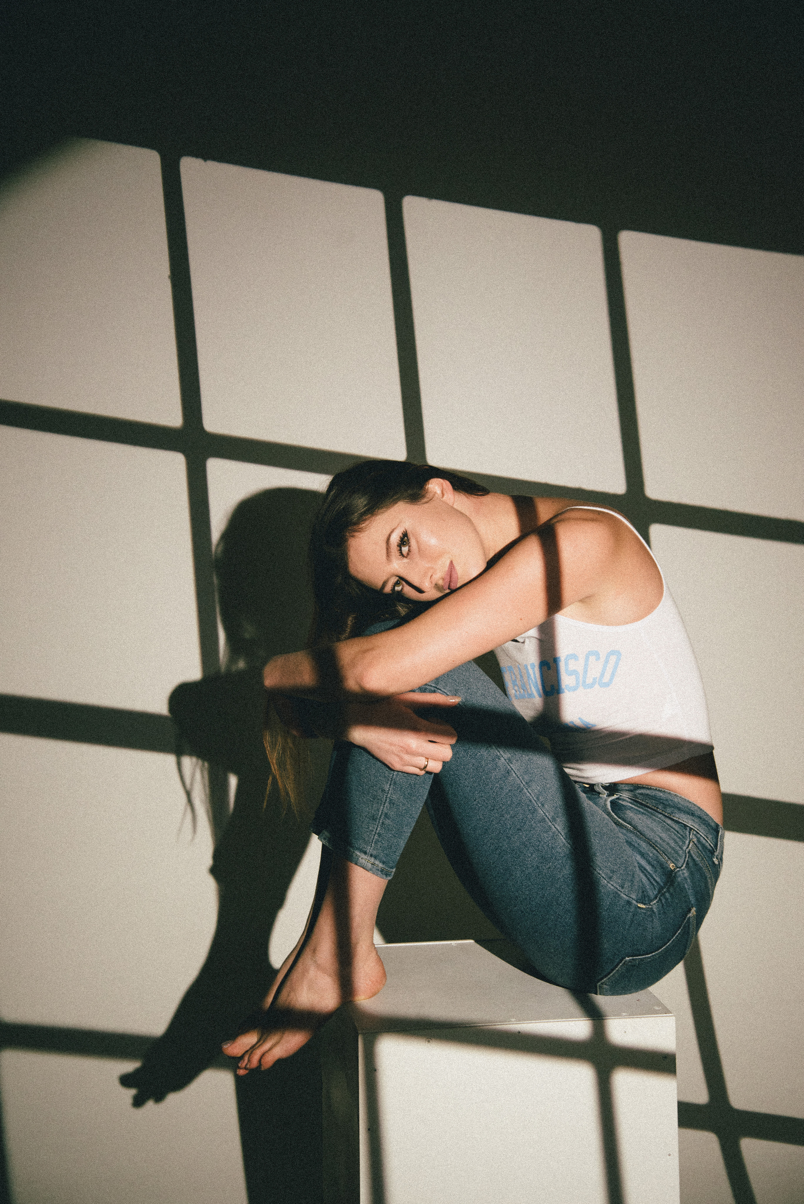 Фотосесія з масками гобо. Фотограф Анастасія Залужна | Манхайм