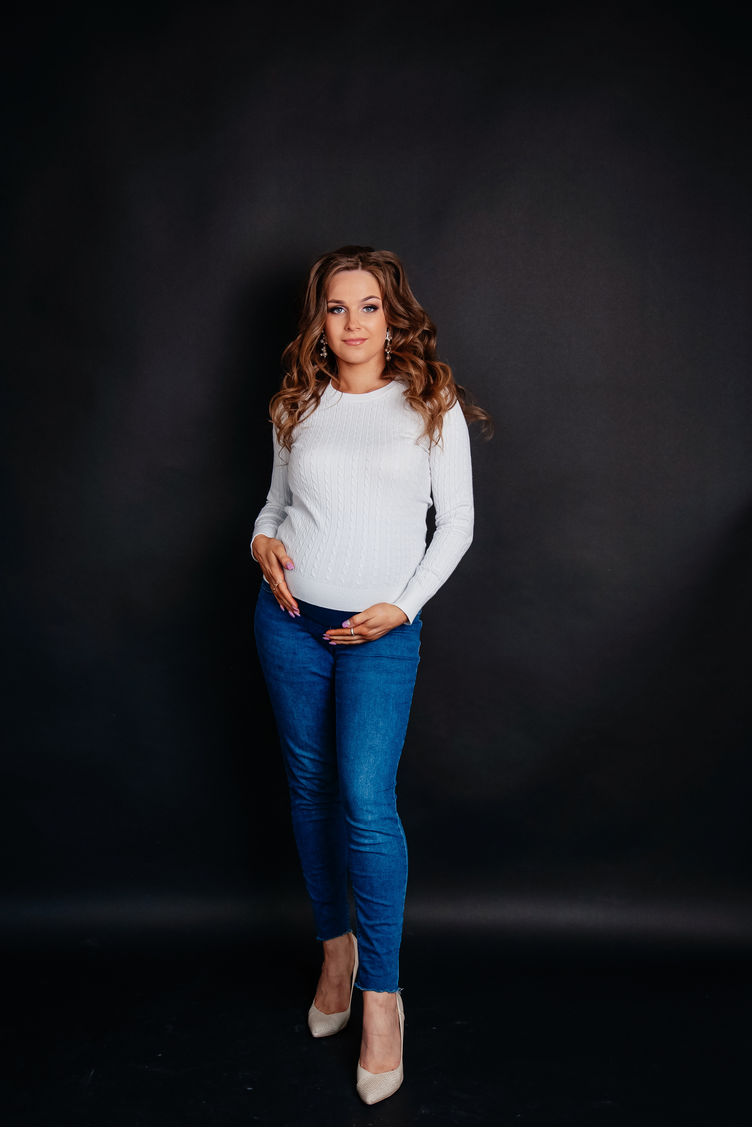 Фотосесія вагітності. Настя. Фотограф Анастасія Залужна | Манхайм