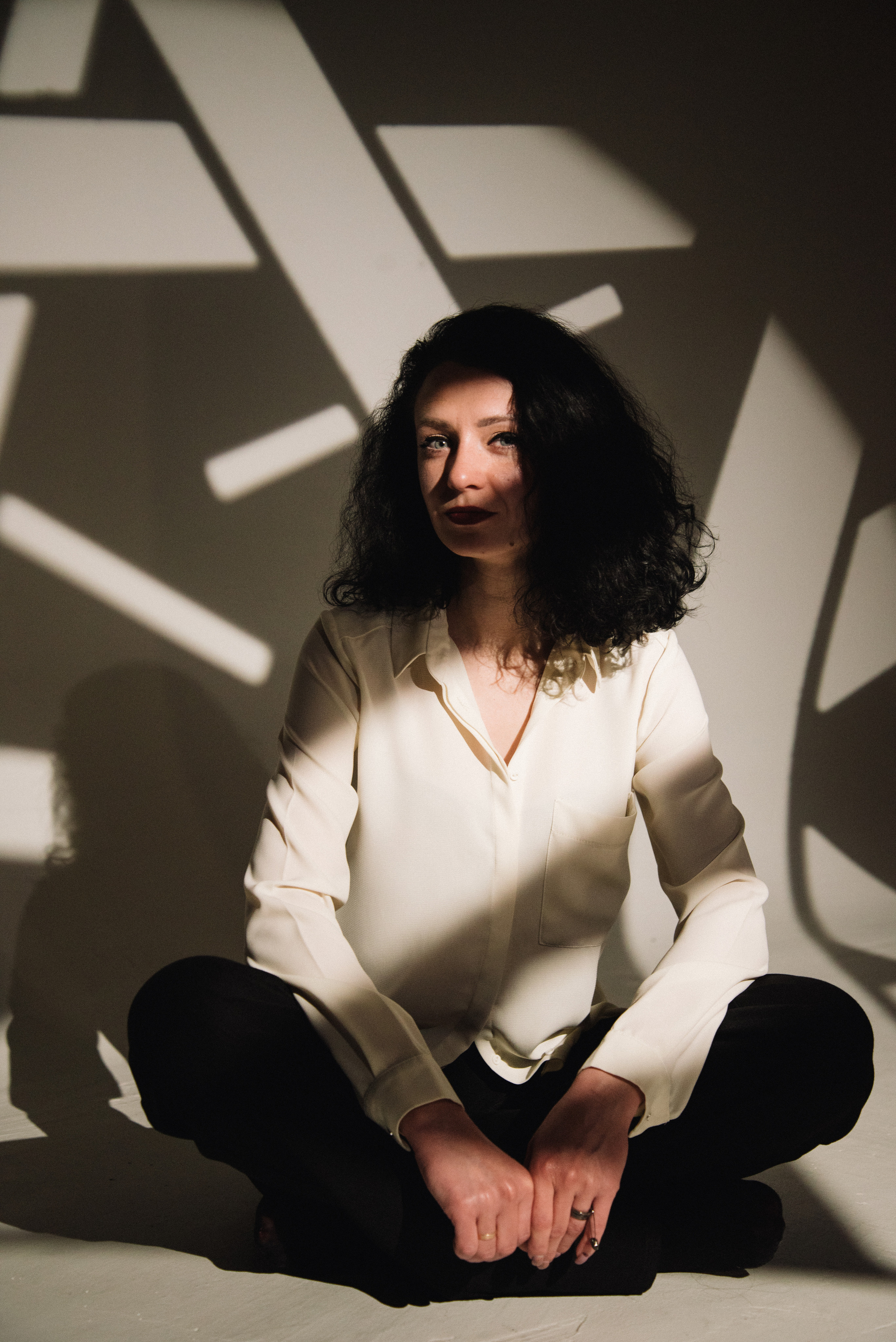 Фотосесія з масками гобо. Фотограф Анастасія Залужна | Манхайм