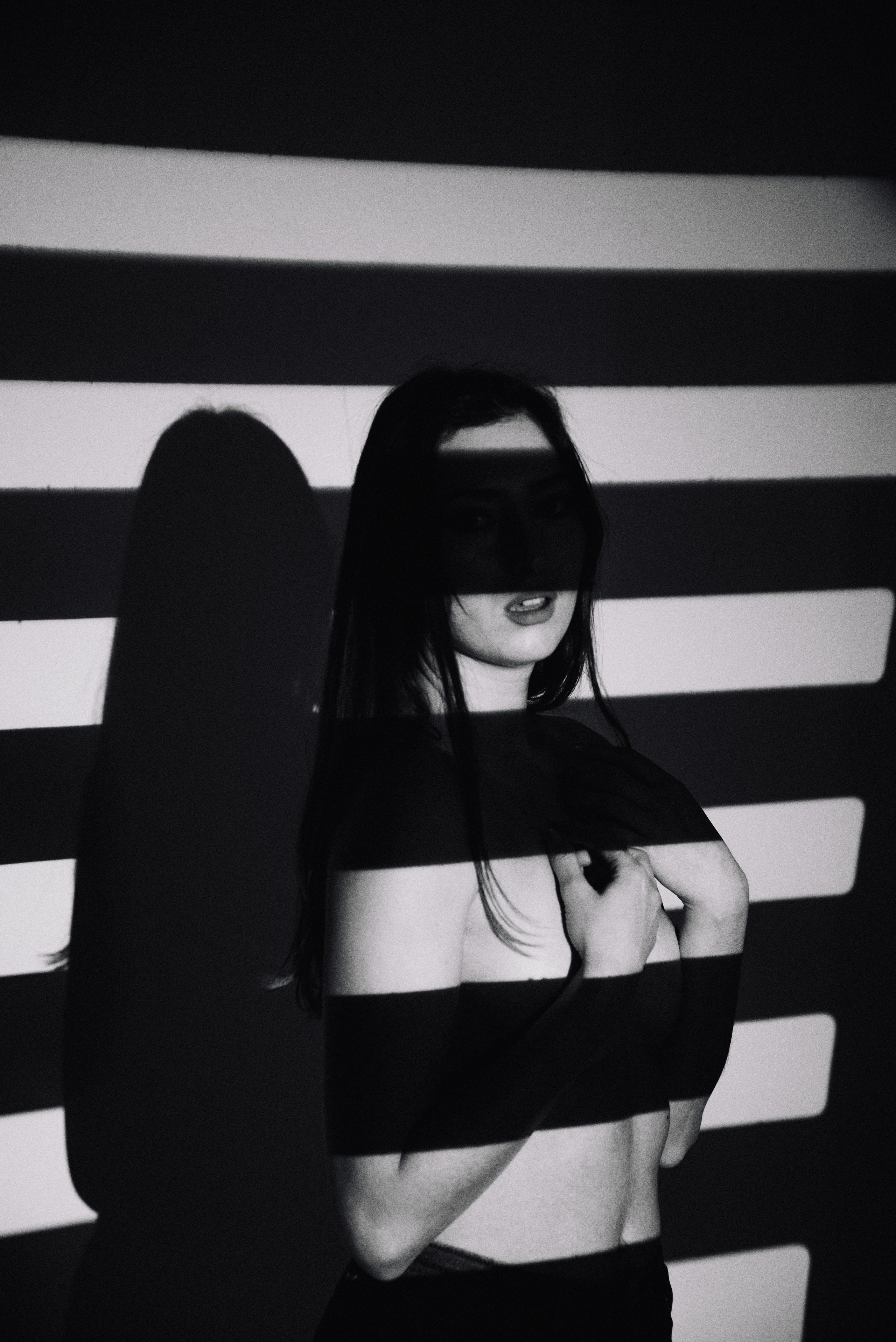 Фотосесія з масками гобо. Фотограф Анастасія Залужна | Манхайм