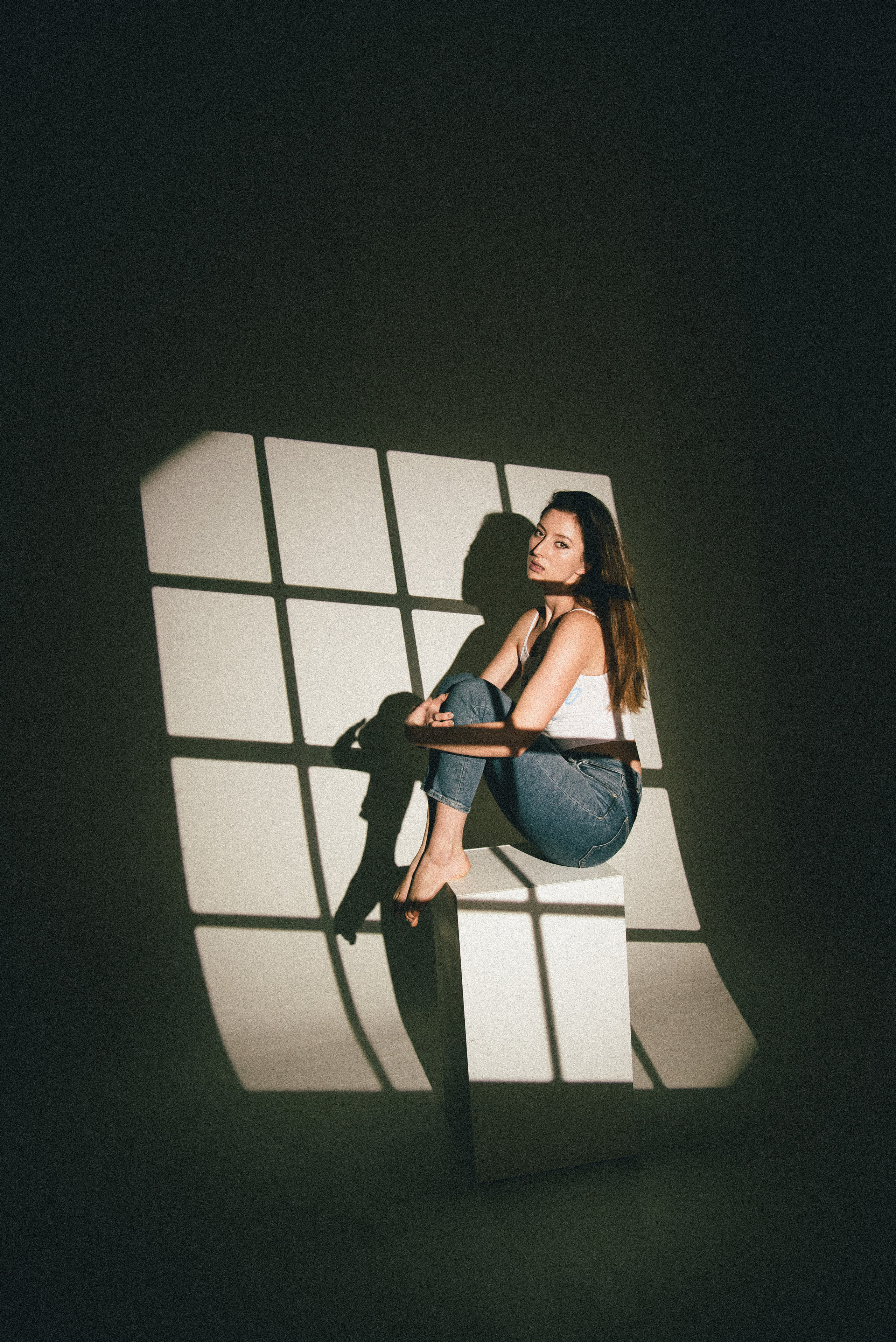 Фотосесія з масками гобо. Фотограф Анастасія Залужна | Манхайм